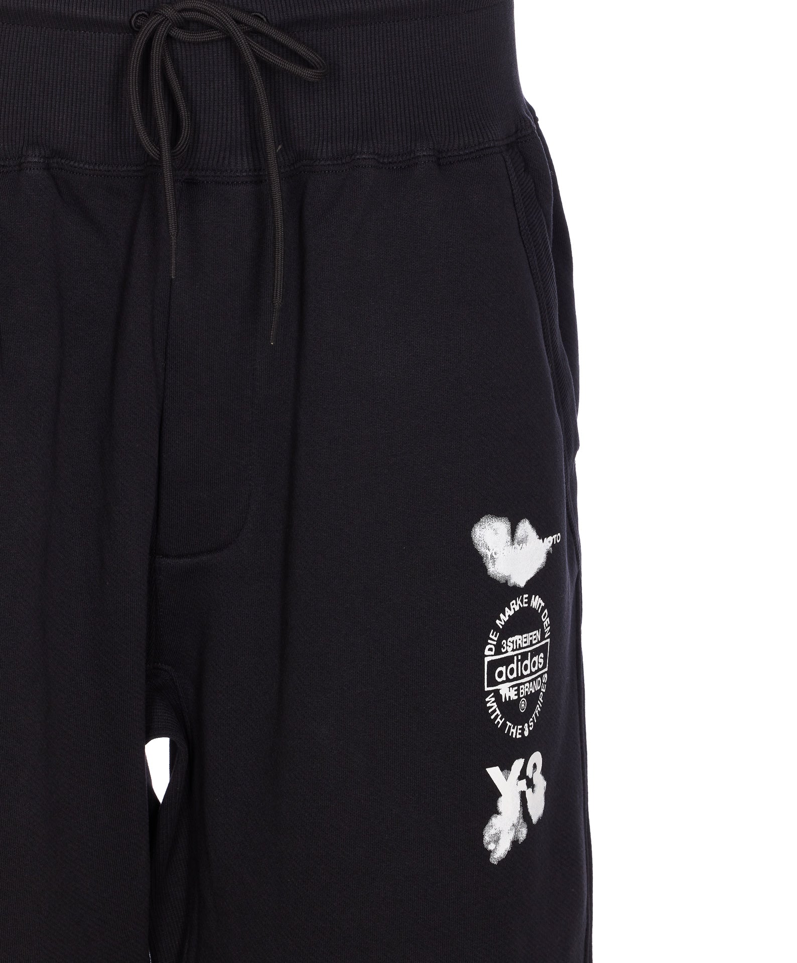 Y-3 Trousers Black Cotton