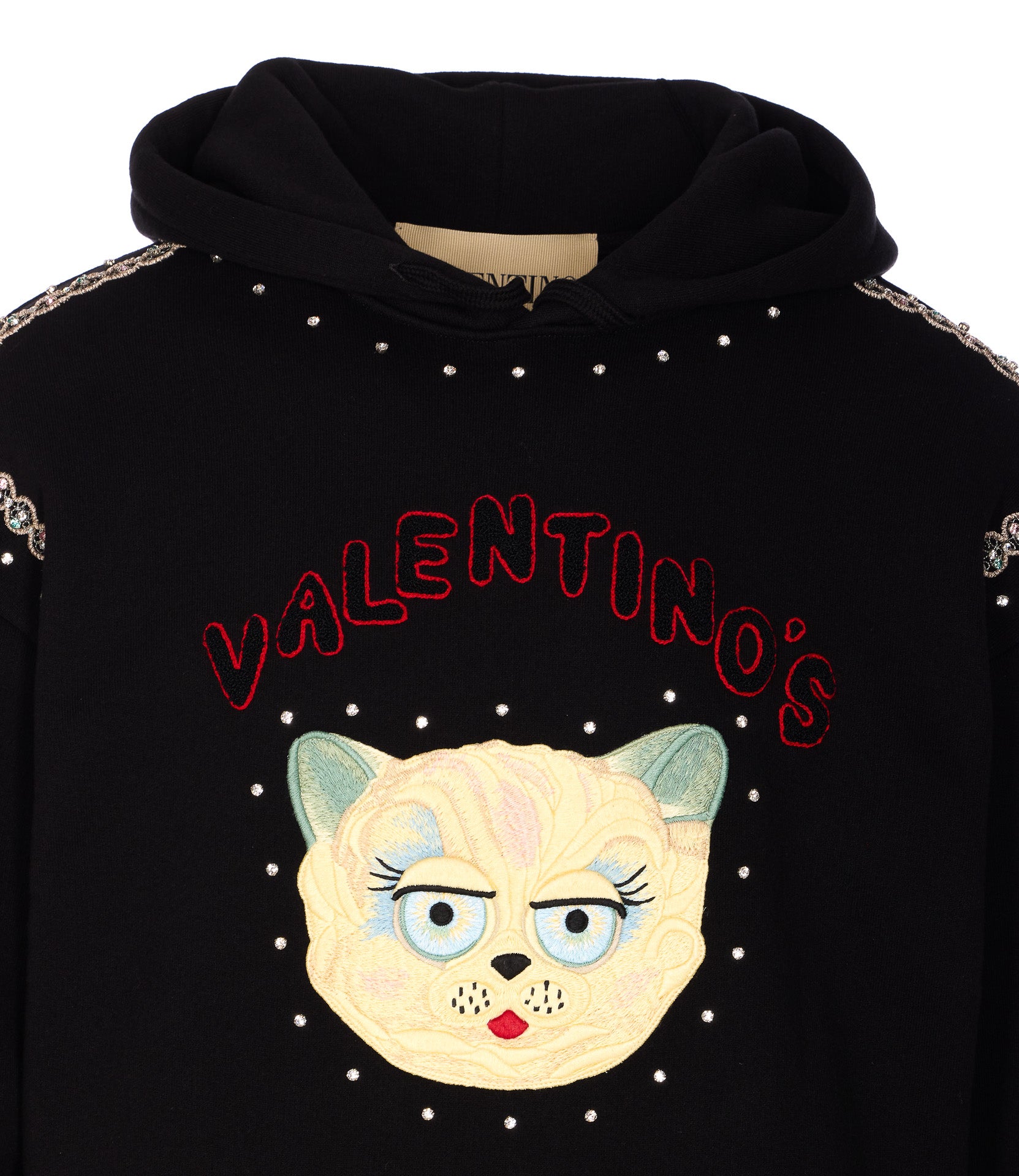 Valentino Garavani Sweaters Black Cotton