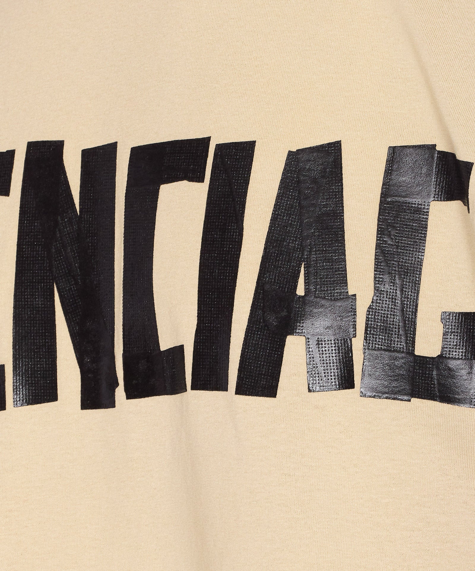 Balenciaga T-Shirts And Polos Beige Cotton