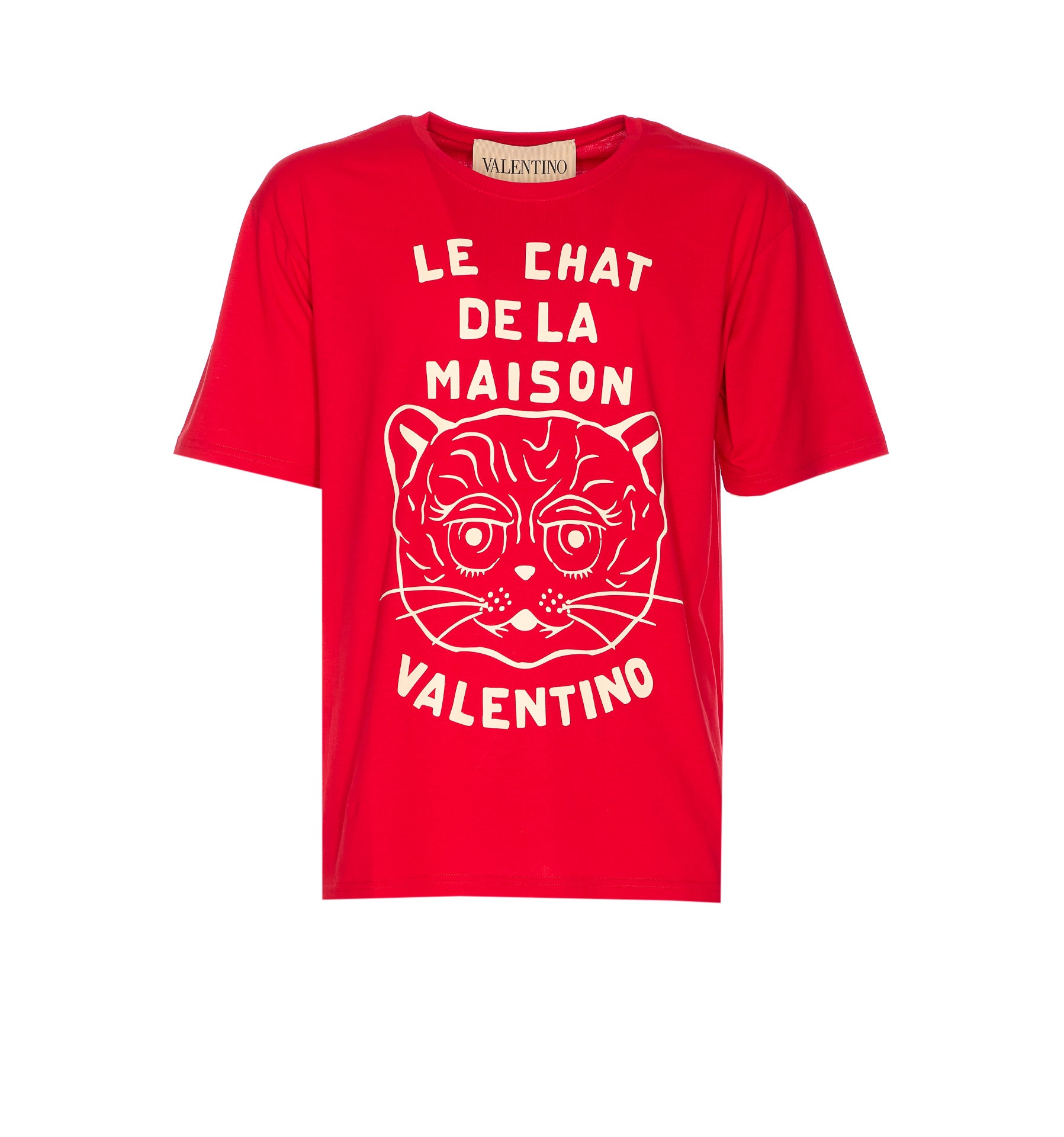 Valentino Garavani T-Shirts And Polos Red Cotton