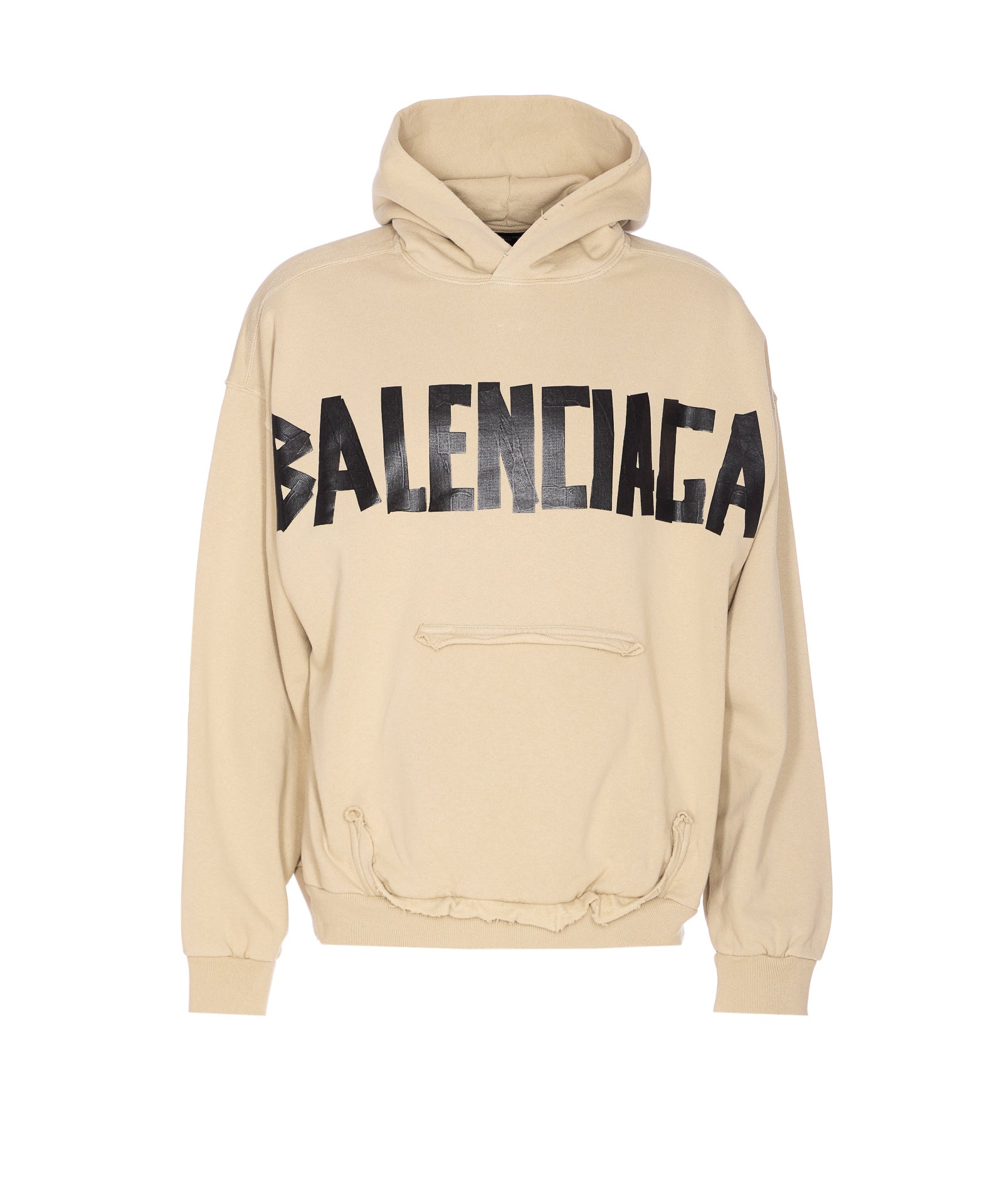 Balenciaga Sweaters Beige Cotton