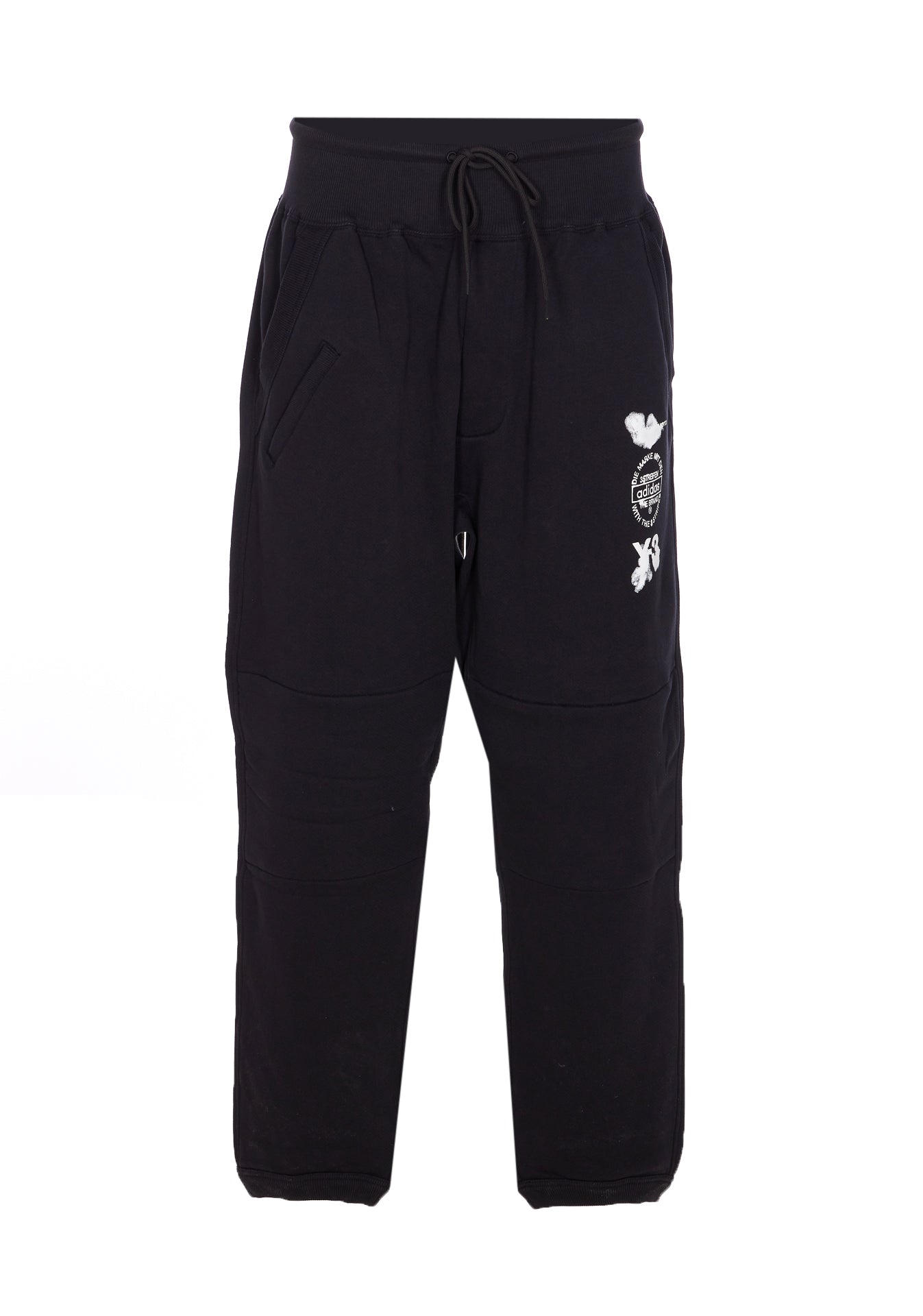 Y-3 Trousers Black Cotton