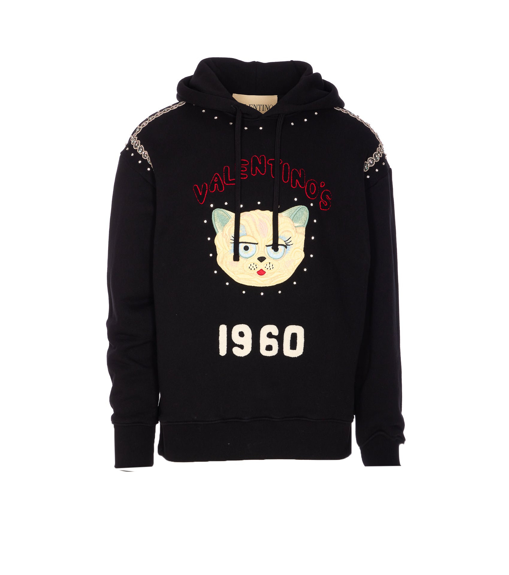 Valentino Garavani Sweaters Black Cotton