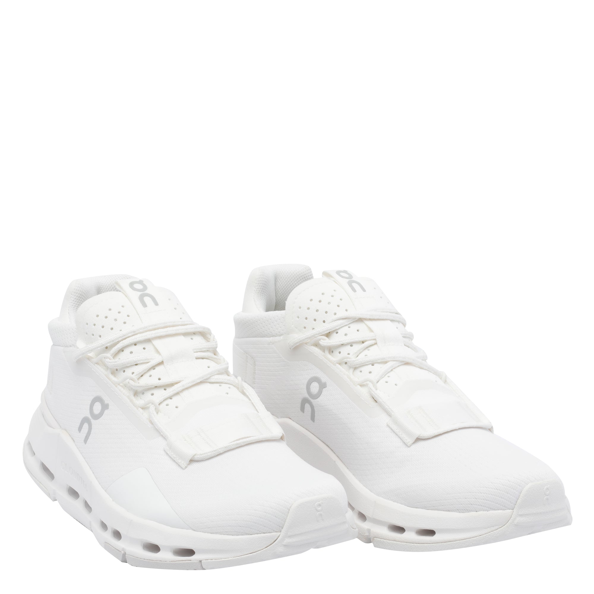 On Sneakers White Fabric/rubber Sole