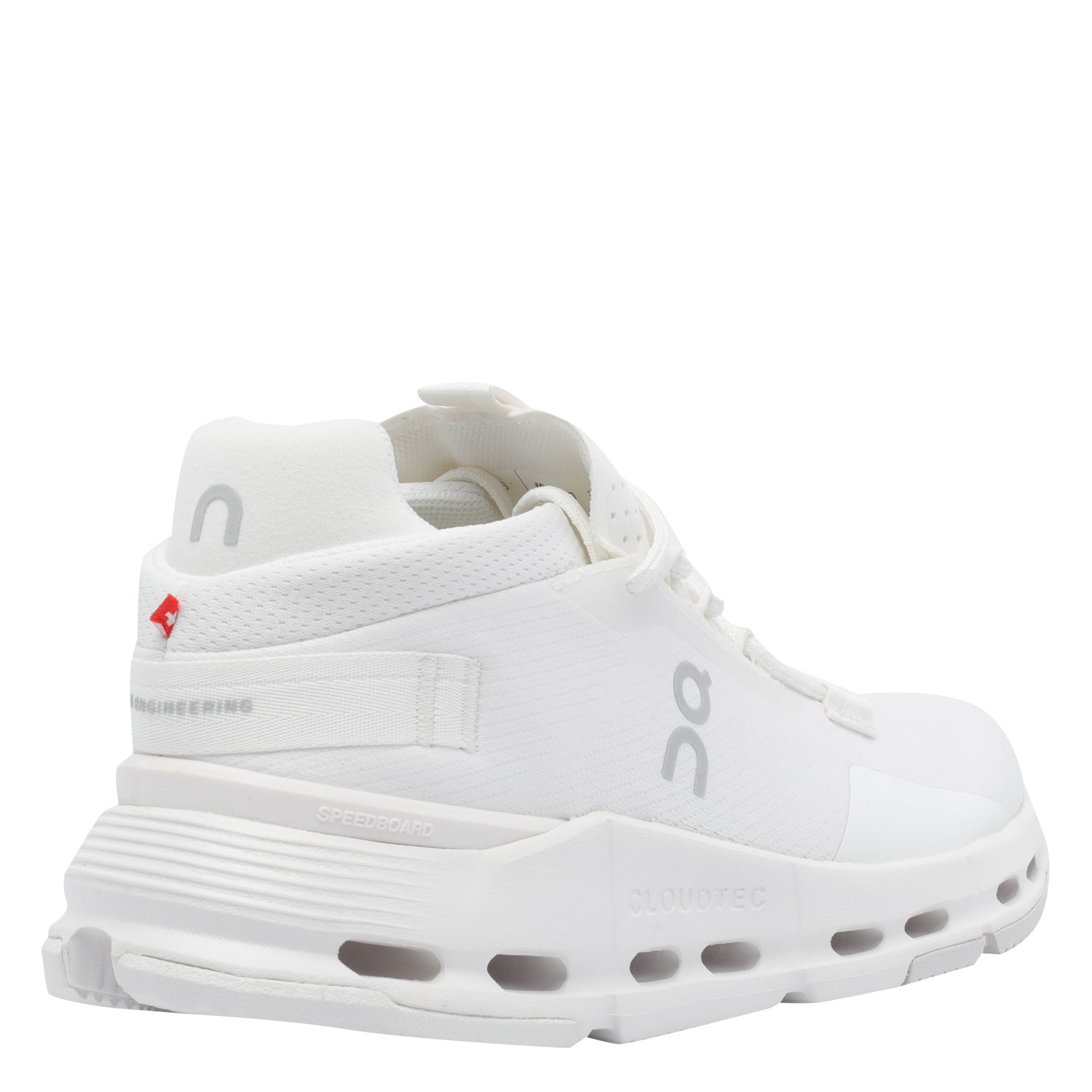 On Sneakers White Fabric/rubber Sole
