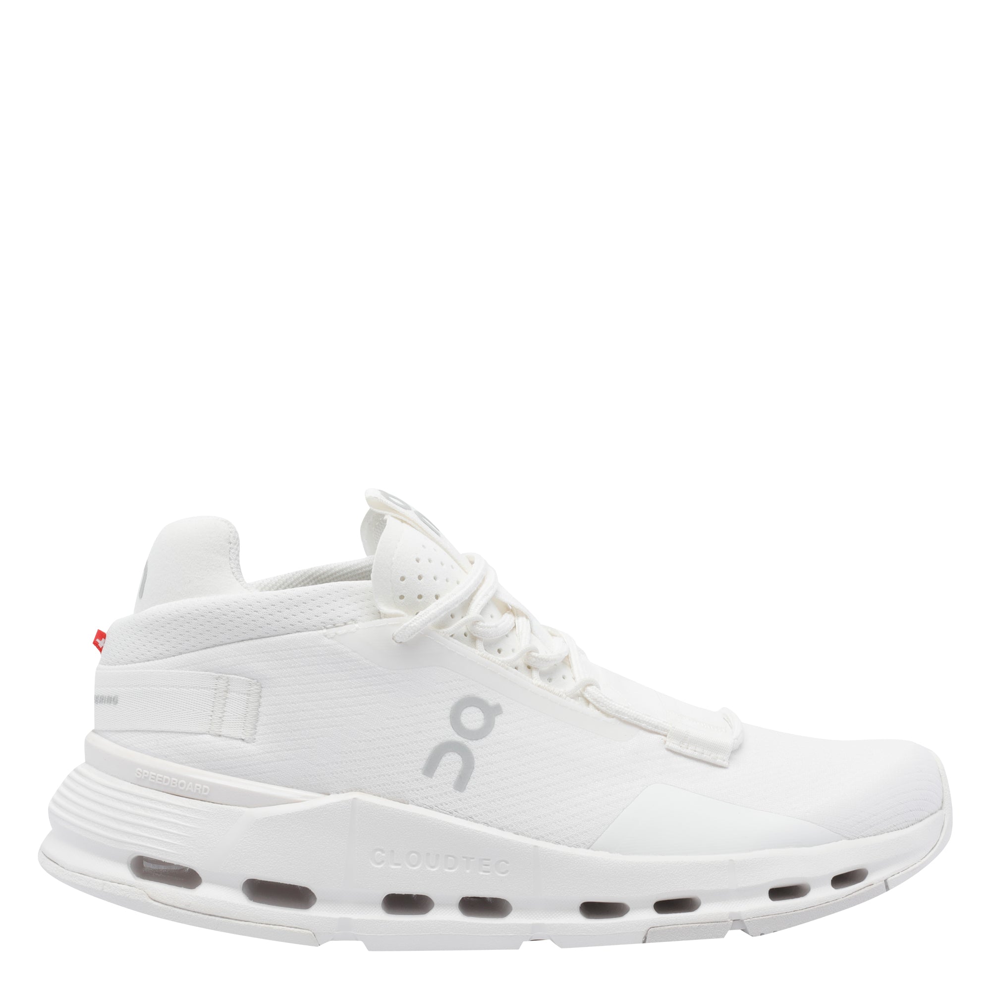 On Sneakers White Fabric/rubber Sole