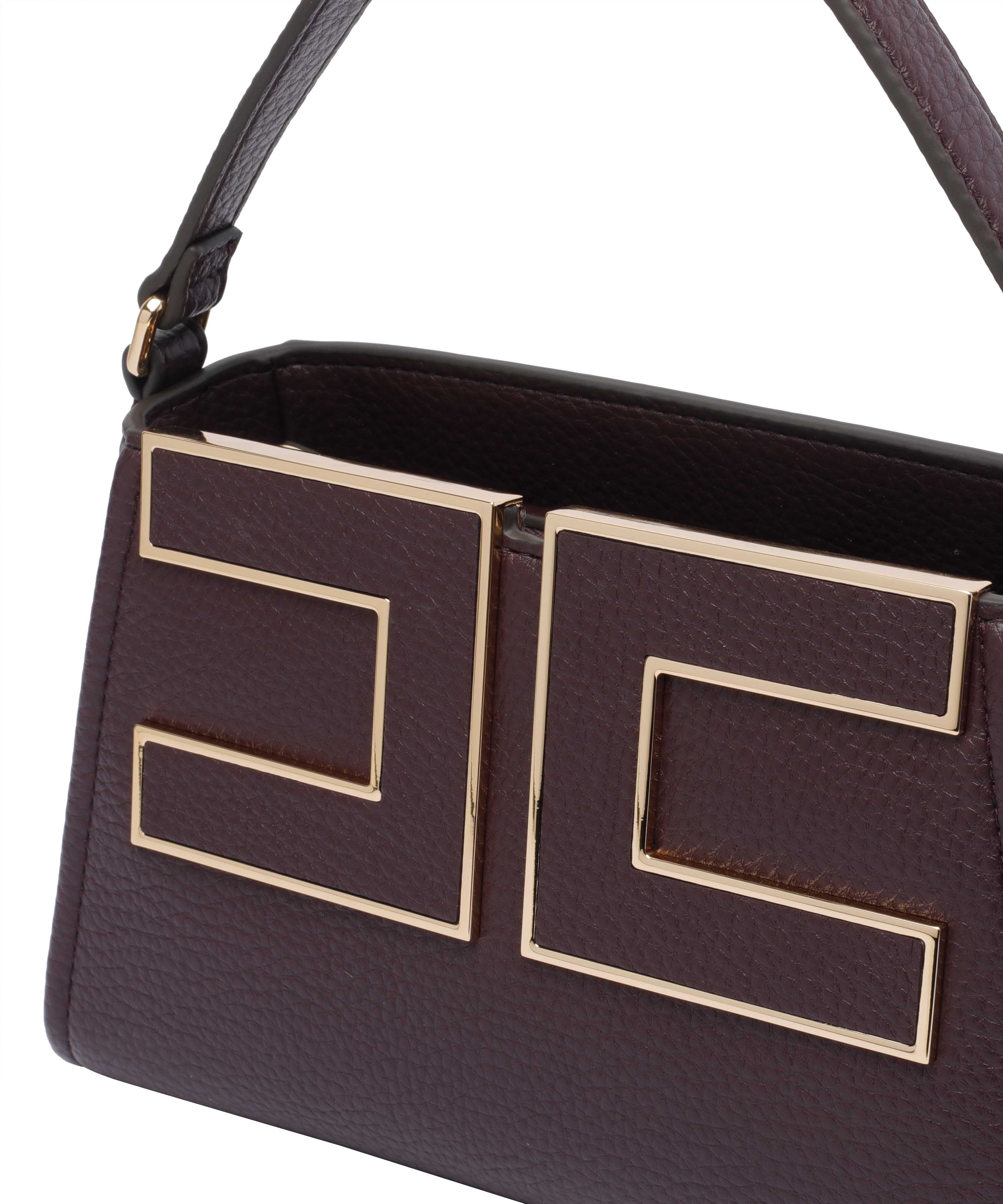 Elisabetta Franchi Bags Brown Polyester Polyurethane