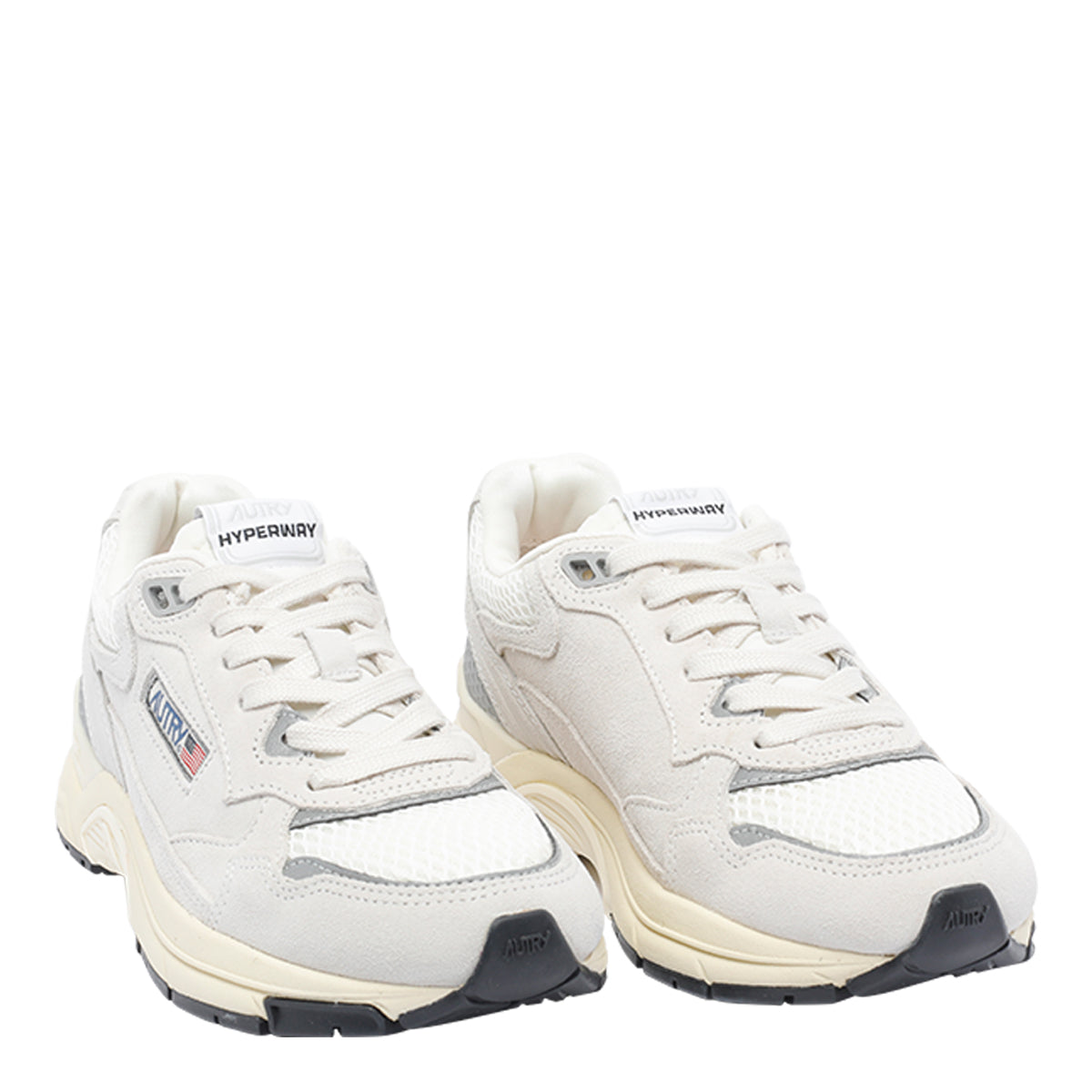 Autry Sneakers White Suede/ Rubber Sole