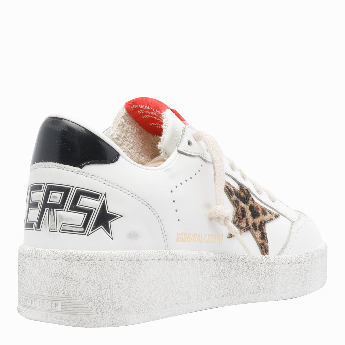 Golden Goose Sneakers White Calf Leather/rubber Sole