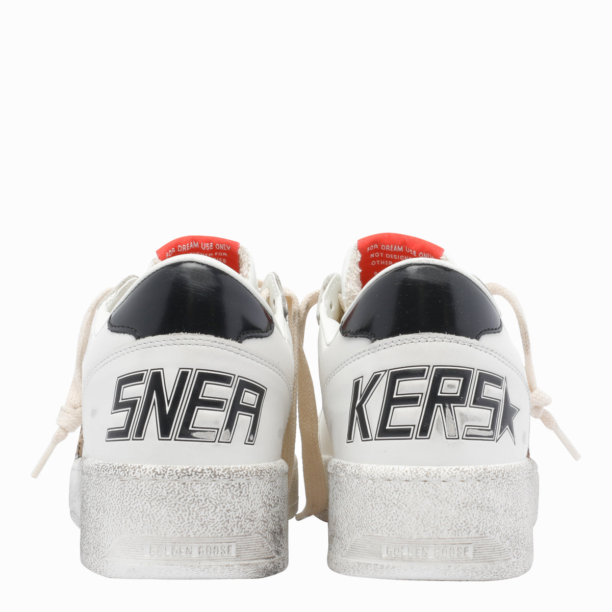 Golden Goose Sneakers White Calf Leather/rubber Sole
