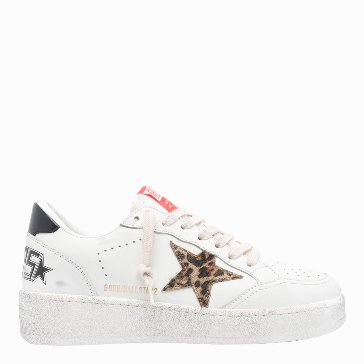 Golden Goose Sneakers White Calf Leather/rubber Sole