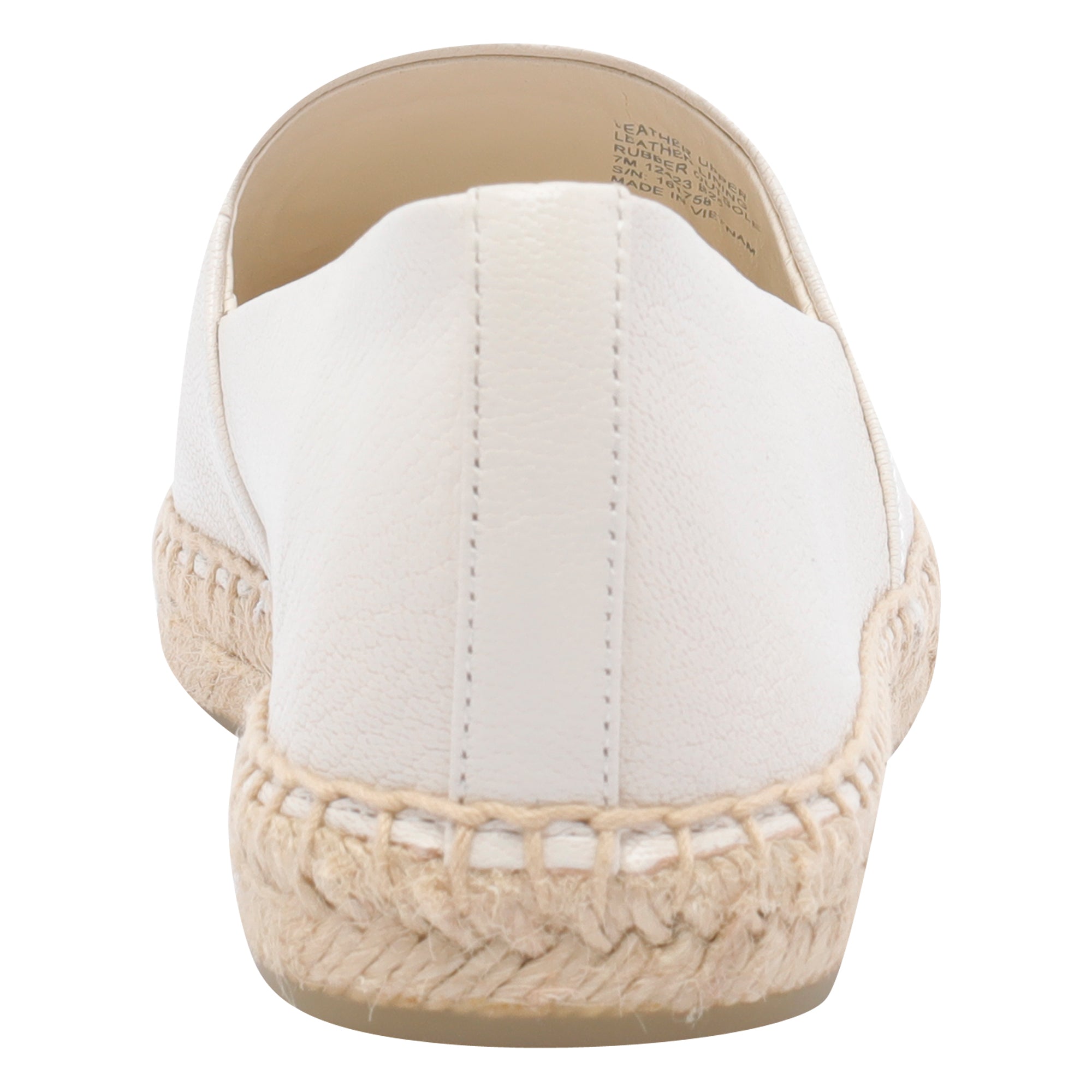 Tory Burch Flat Shoes White Calf Leather/rubber Sole
