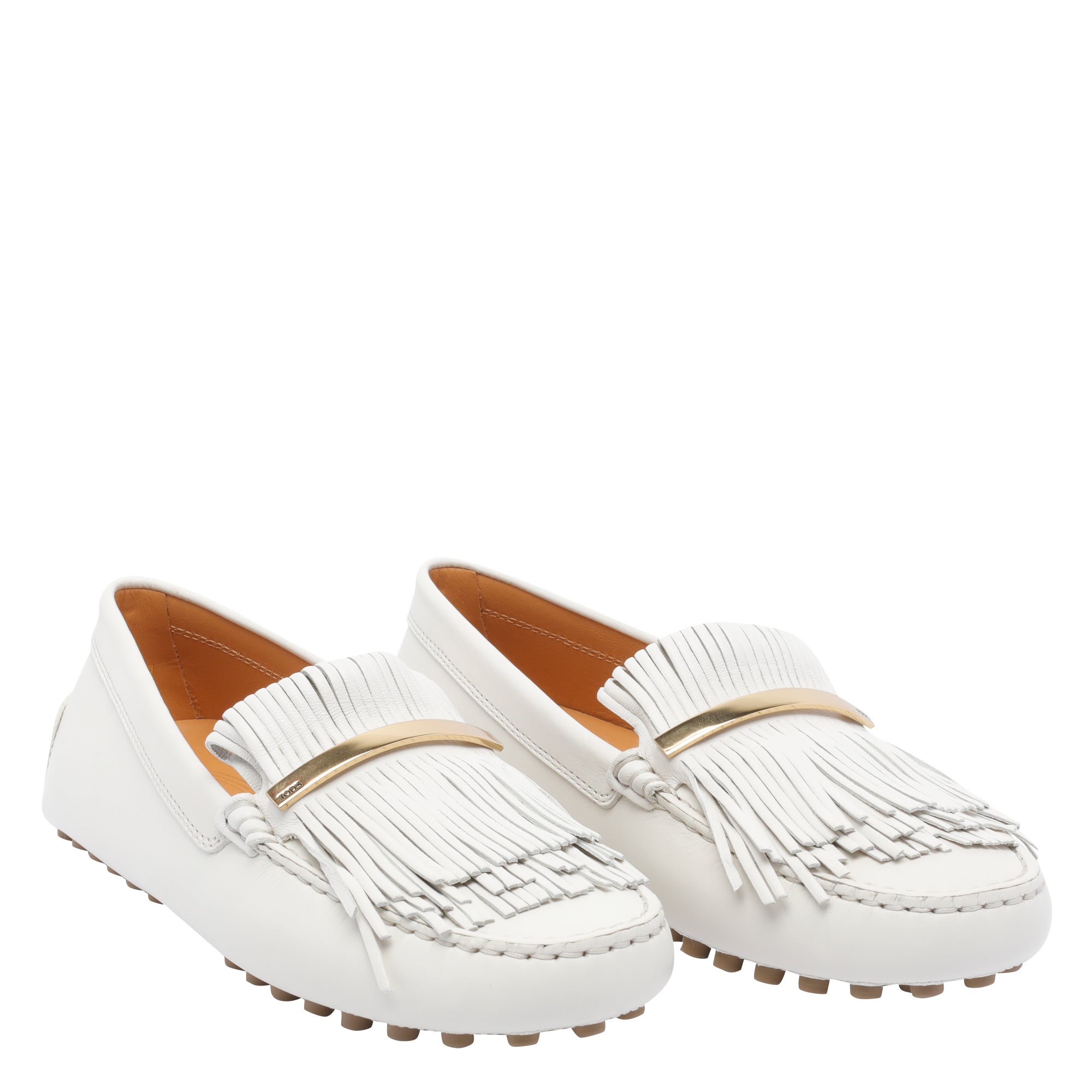 Tods Flat Shoes White