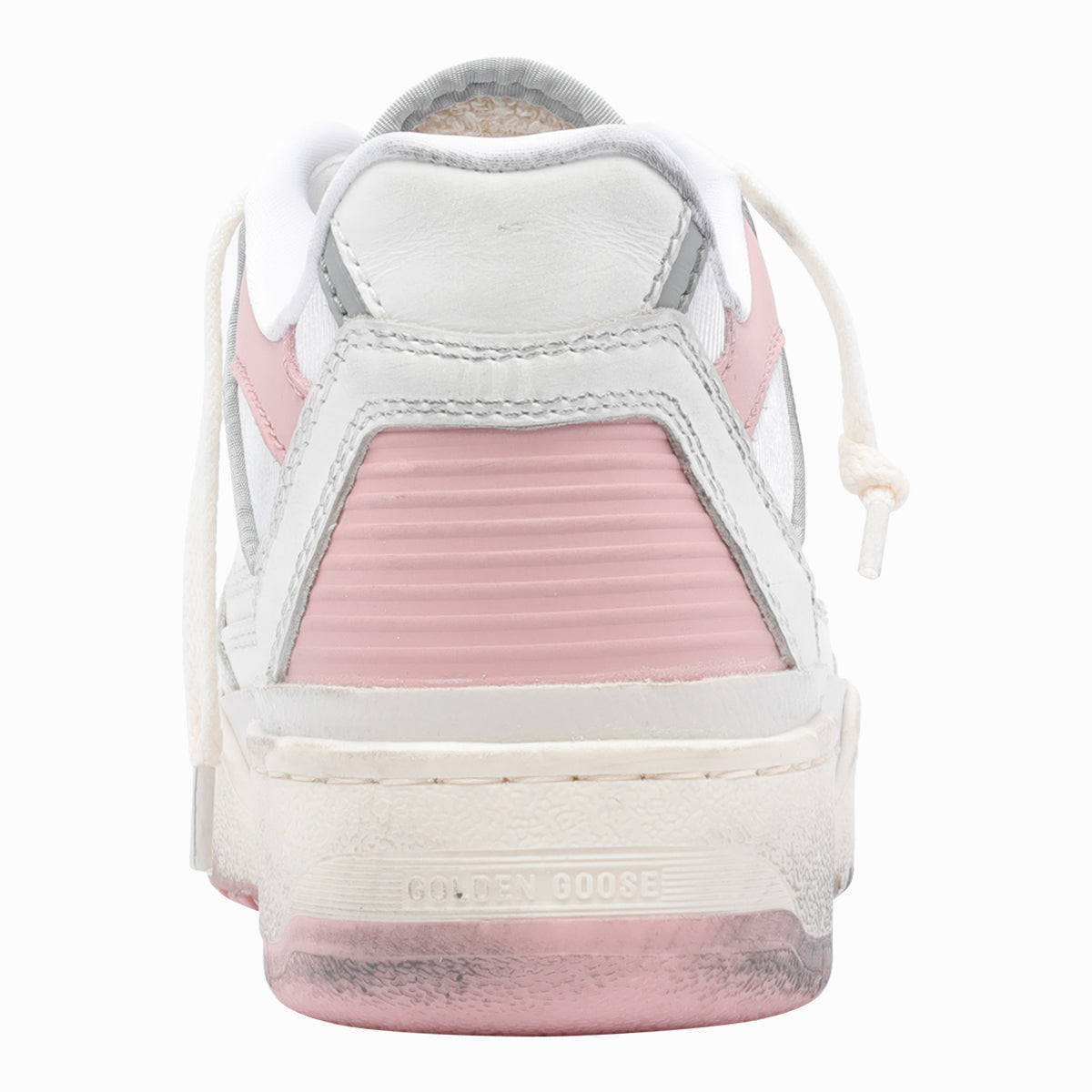 Golden Goose Sneakers White Calf Leather/rubber Sole