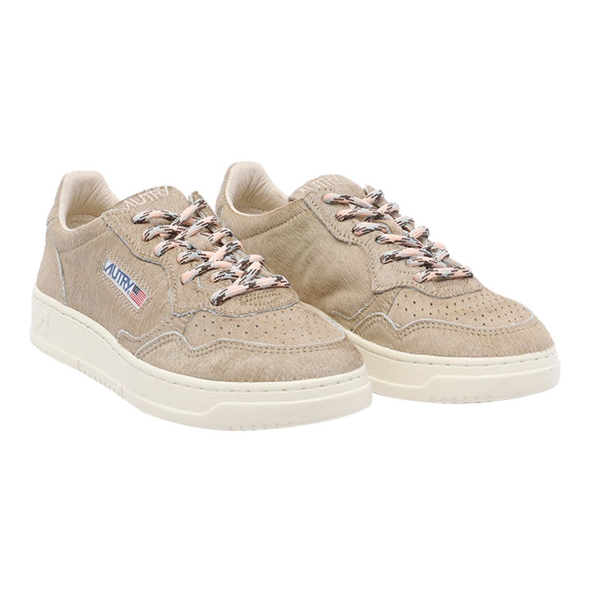 Autry Sneakers Beige Calf Leather/rubber Sole