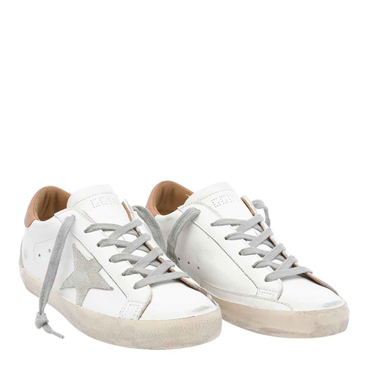 Golden Goose Sneakers White Calf Leather/rubber Sole
