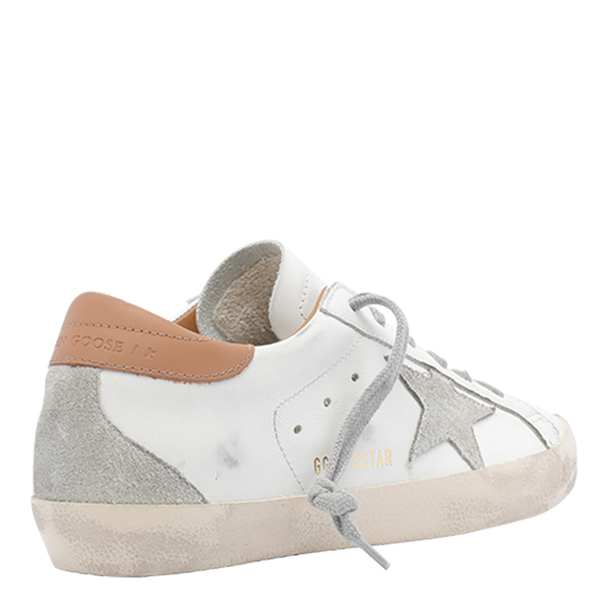 Golden Goose Sneakers White Calf Leather/rubber Sole