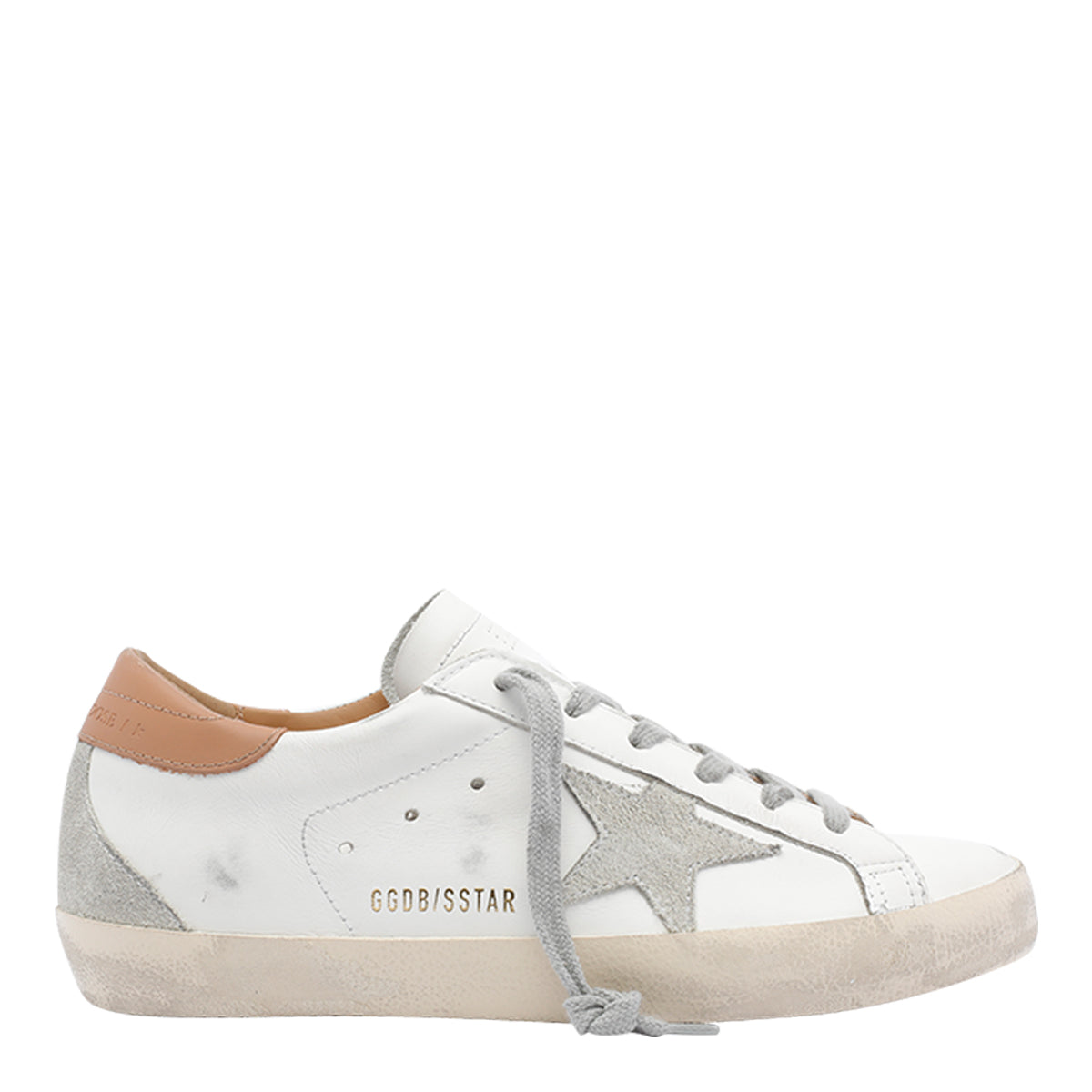 Golden Goose Sneakers White Calf Leather/rubber Sole