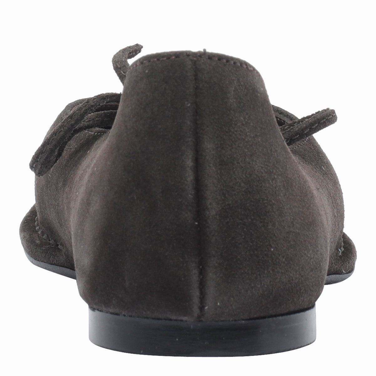 Alohas Flat Shoes Brown Suede Leather/ Rubber Sole
