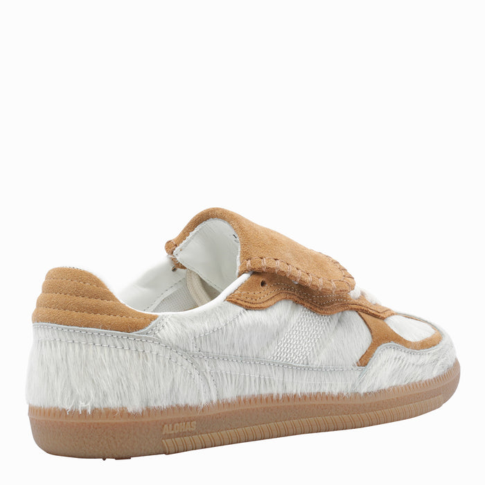 Alohas Sneakers Beige Calf Leather/rubber Sole