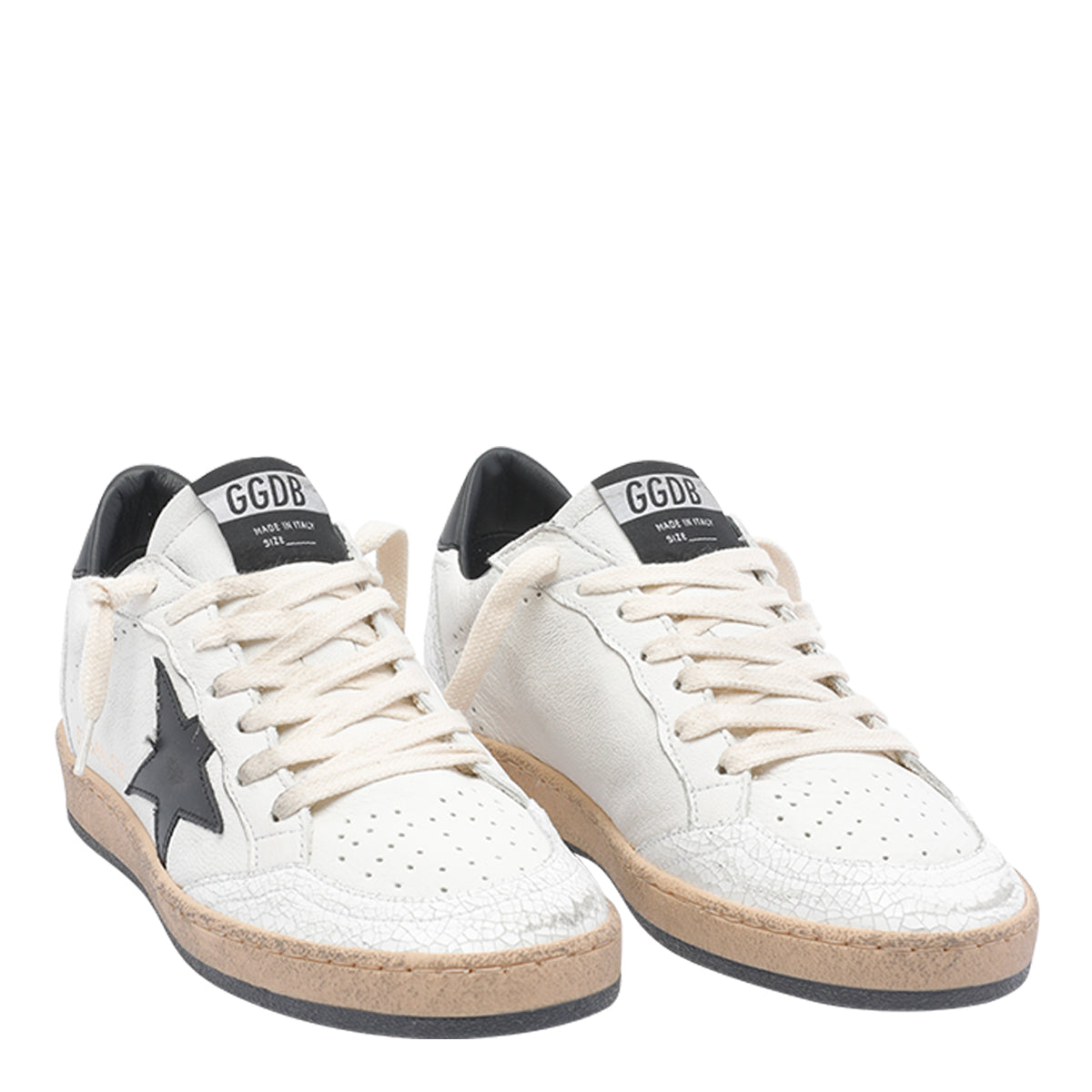 Golden Goose Sneakers White Calf Leather/rubber Sole