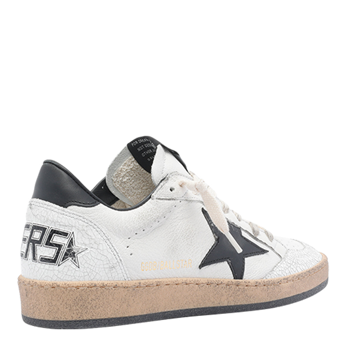 Golden Goose Sneakers White Calf Leather/rubber Sole