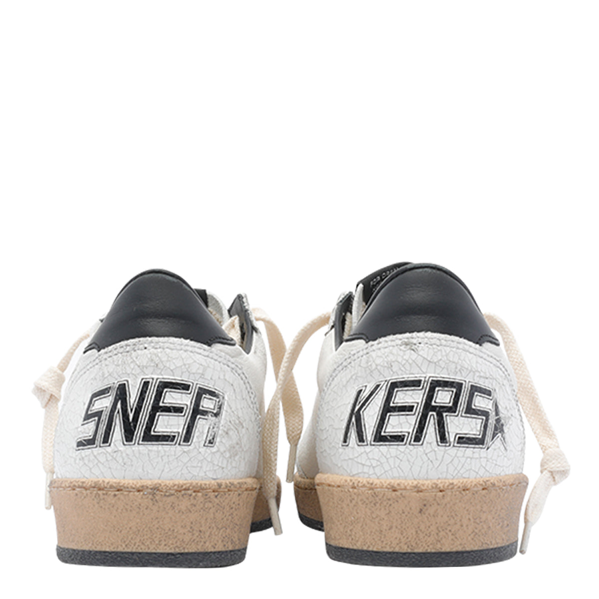 Golden Goose Sneakers White Calf Leather/rubber Sole