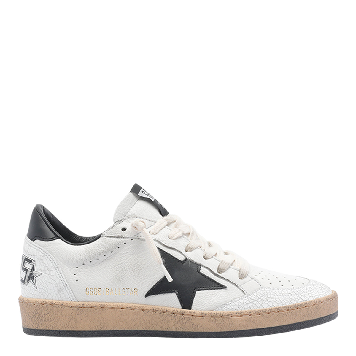 Golden Goose Sneakers White Calf Leather/rubber Sole