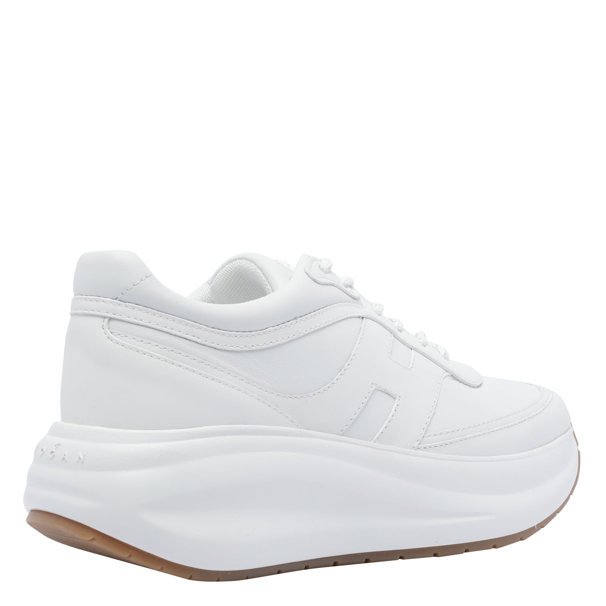 Hogan Sneakers White Calf Leather/rubber Sole