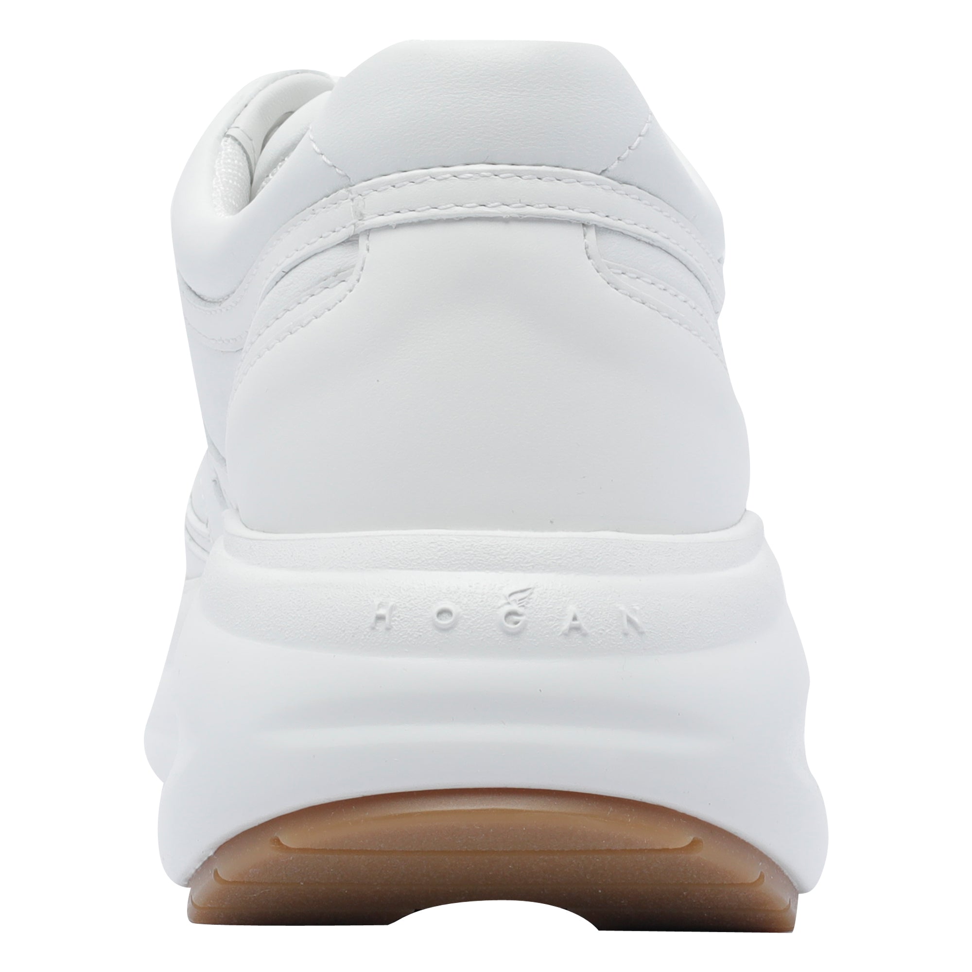 Hogan Sneakers White Calf Leather/rubber Sole