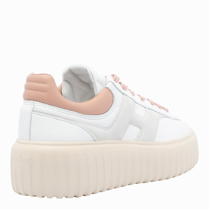 Hogan Sneakers White Calf Leather/ Rubber Sole