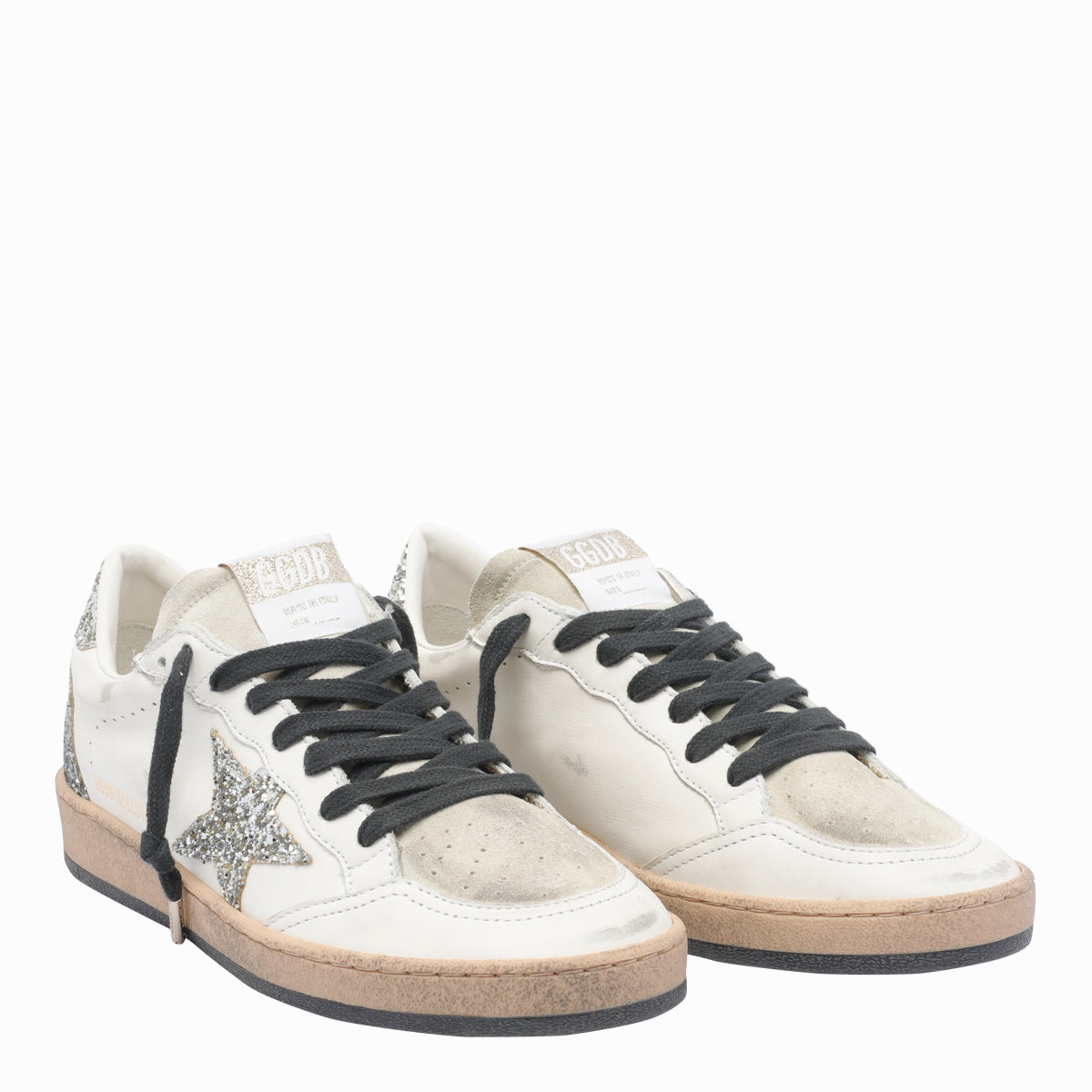Golden Goose Sneakers White Calf Leather/rubber Sole