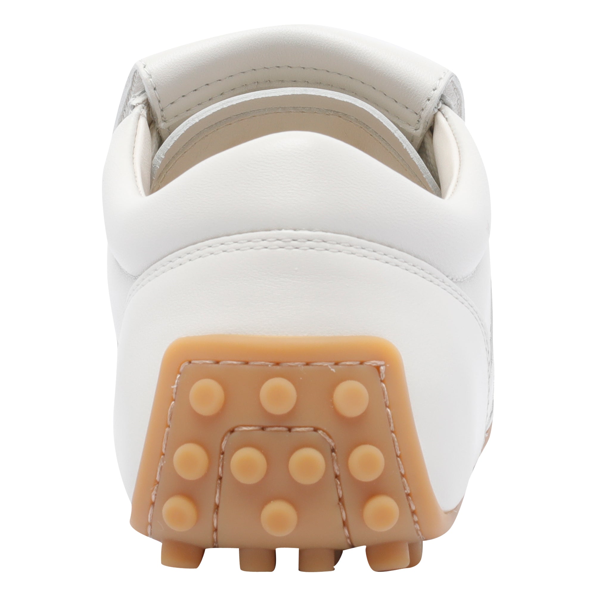 Tods Sneakers White Calf Leather/rubber Sole