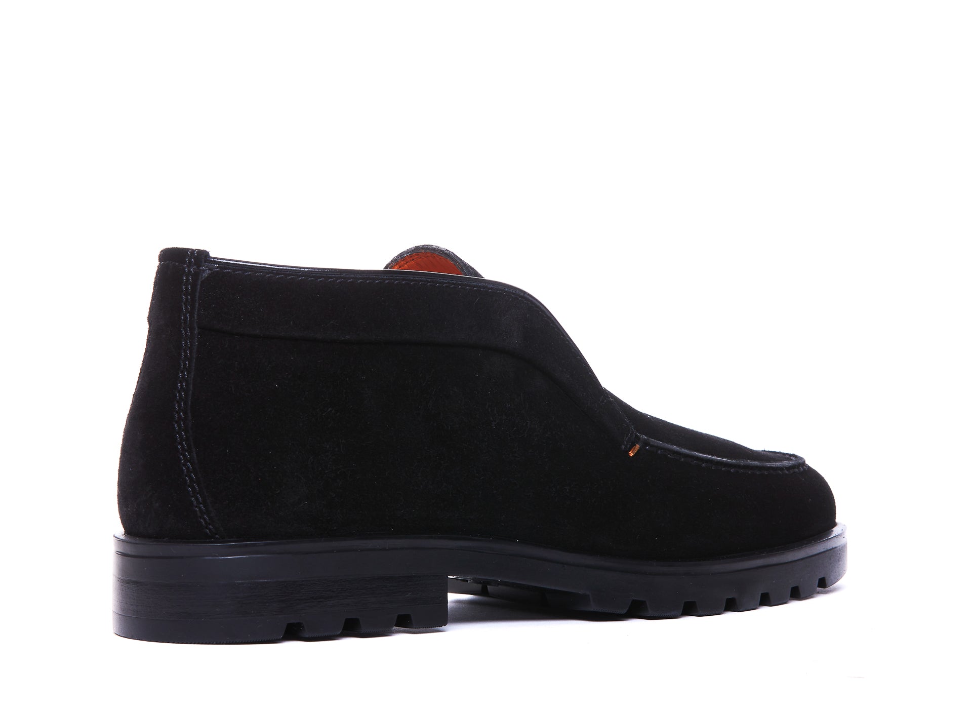 Santoni Flat shoes Black