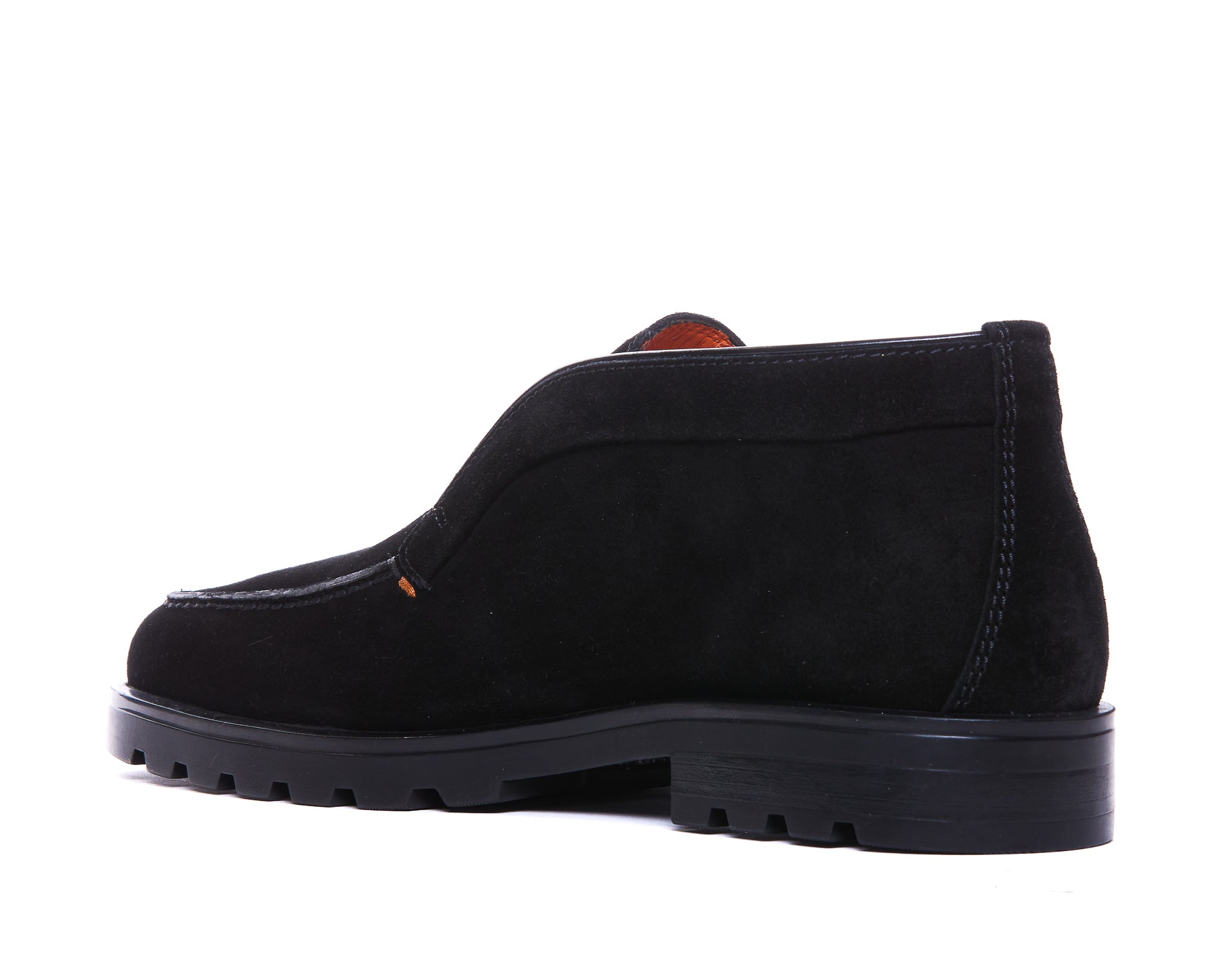 Santoni Flat shoes Black