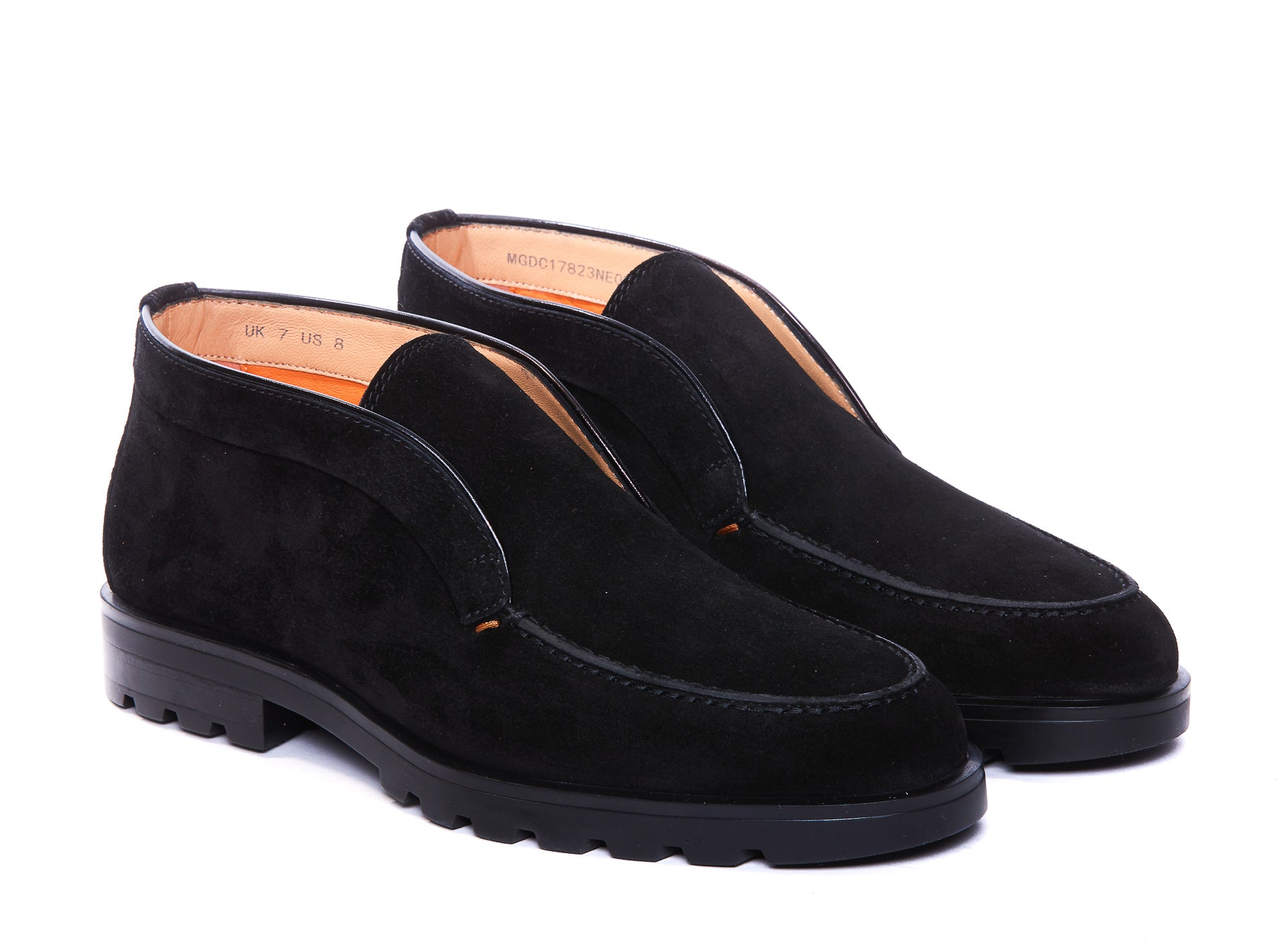 Santoni Flat shoes Black