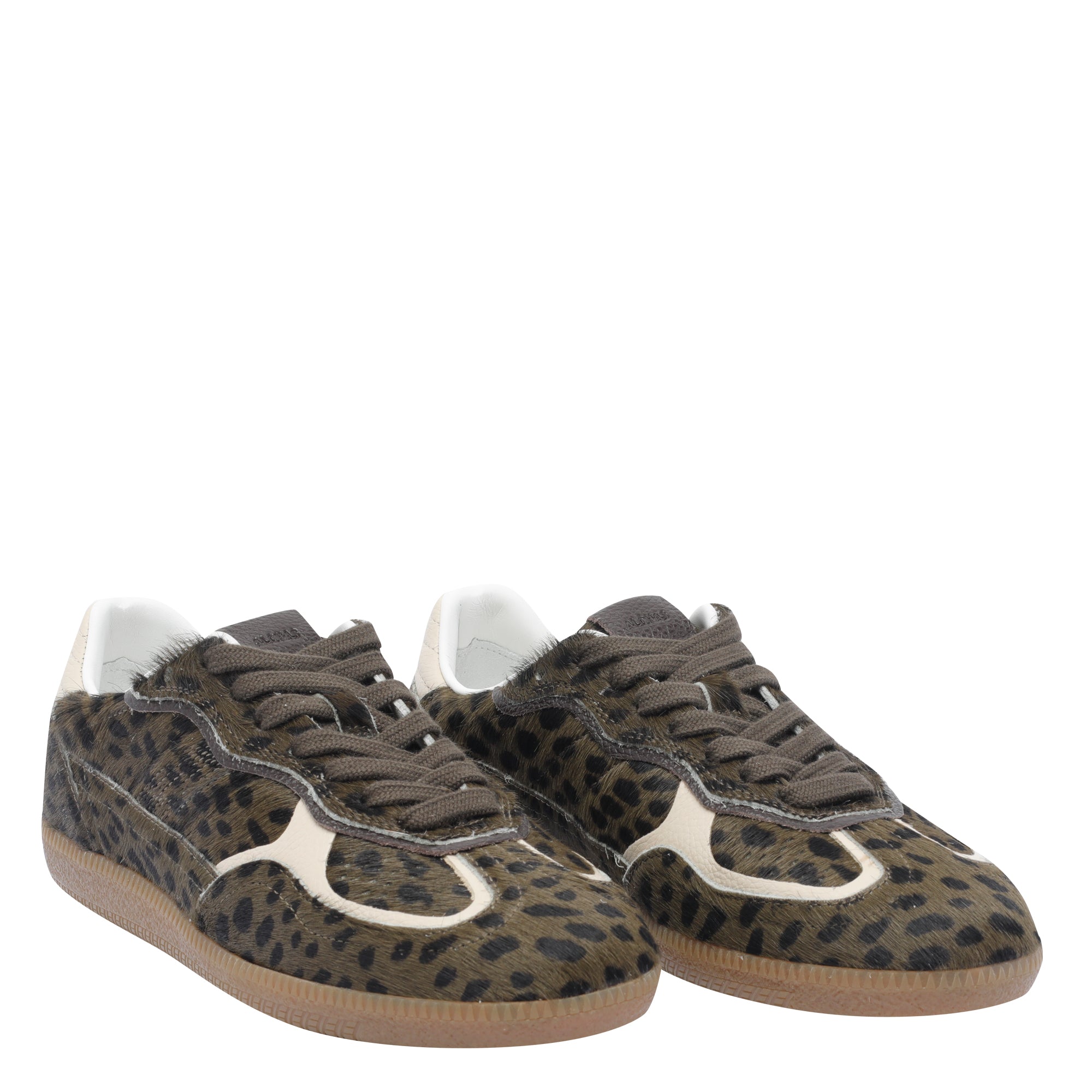 Alohas Sneakers Green Calf Leather/rubber Sole