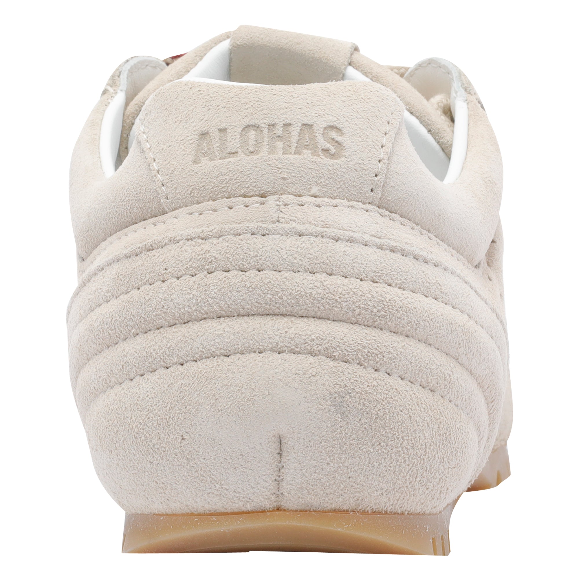 ALOHAS Sneakers White Suede Leather/rubber Sole