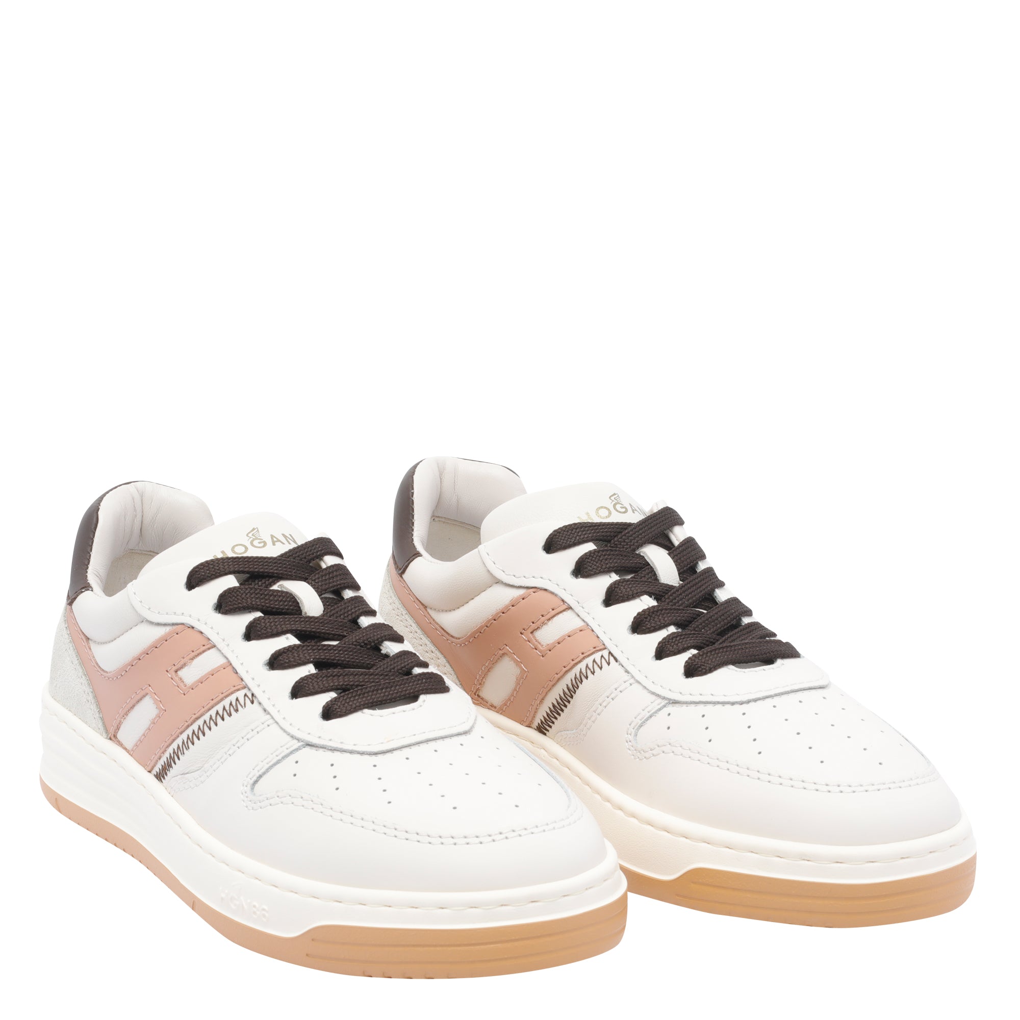 Hogan Sneakers White Calf Leather / Rubber Sole