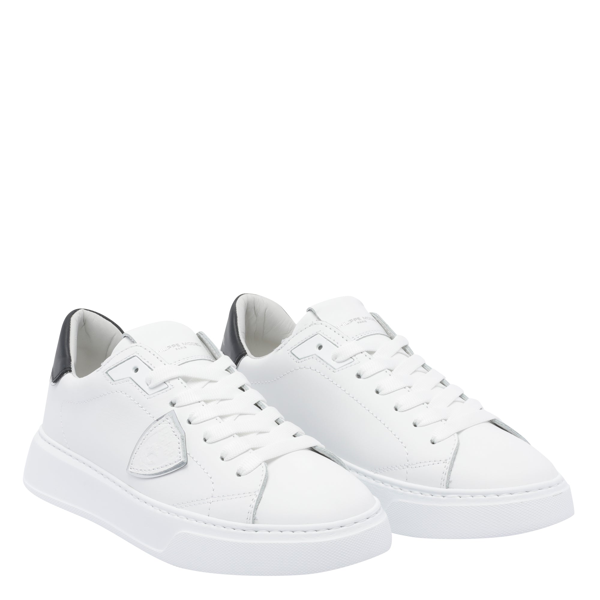 Philippe Model Sneakers White Leather/ Rubber Sole