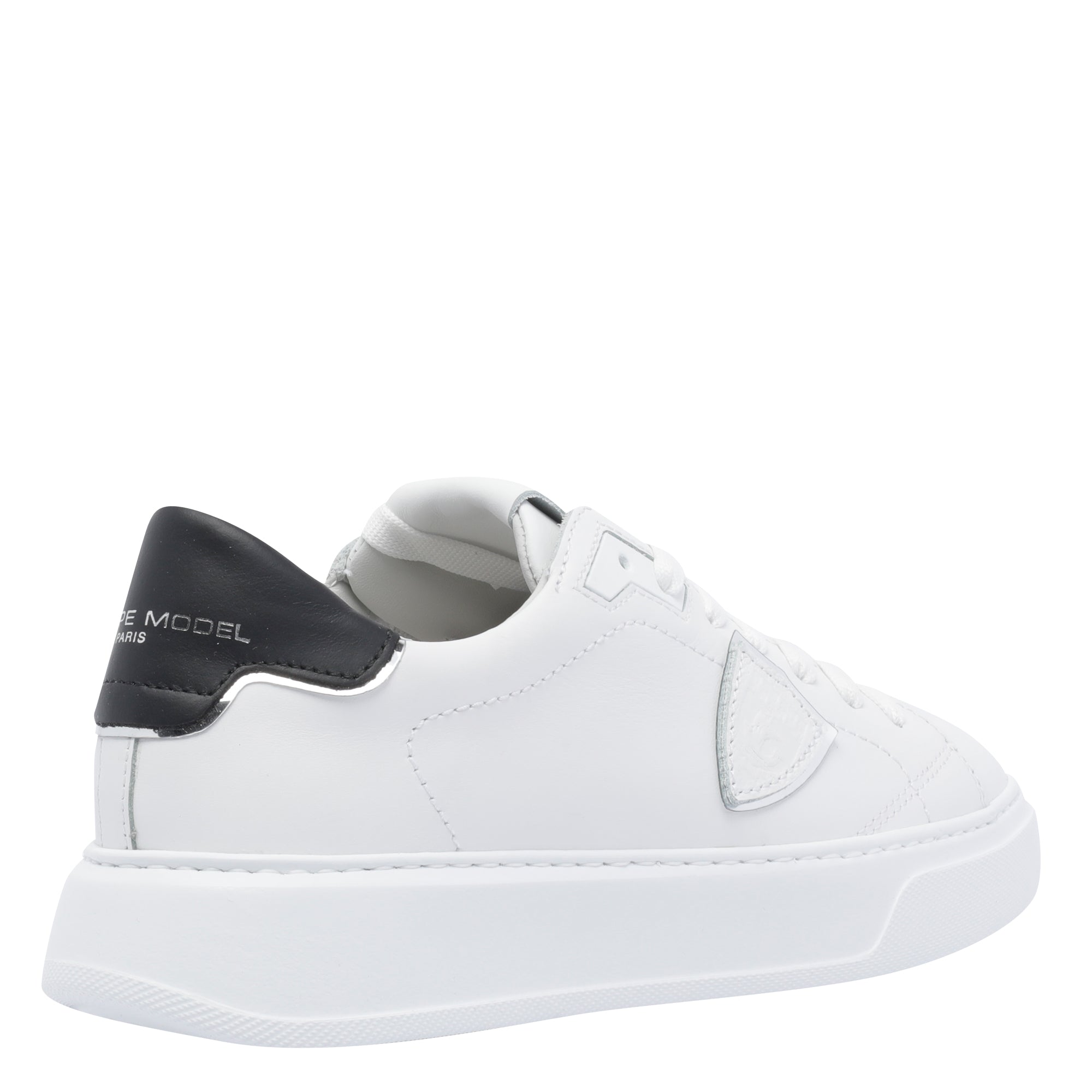 Philippe Model Sneakers White Leather/ Rubber Sole