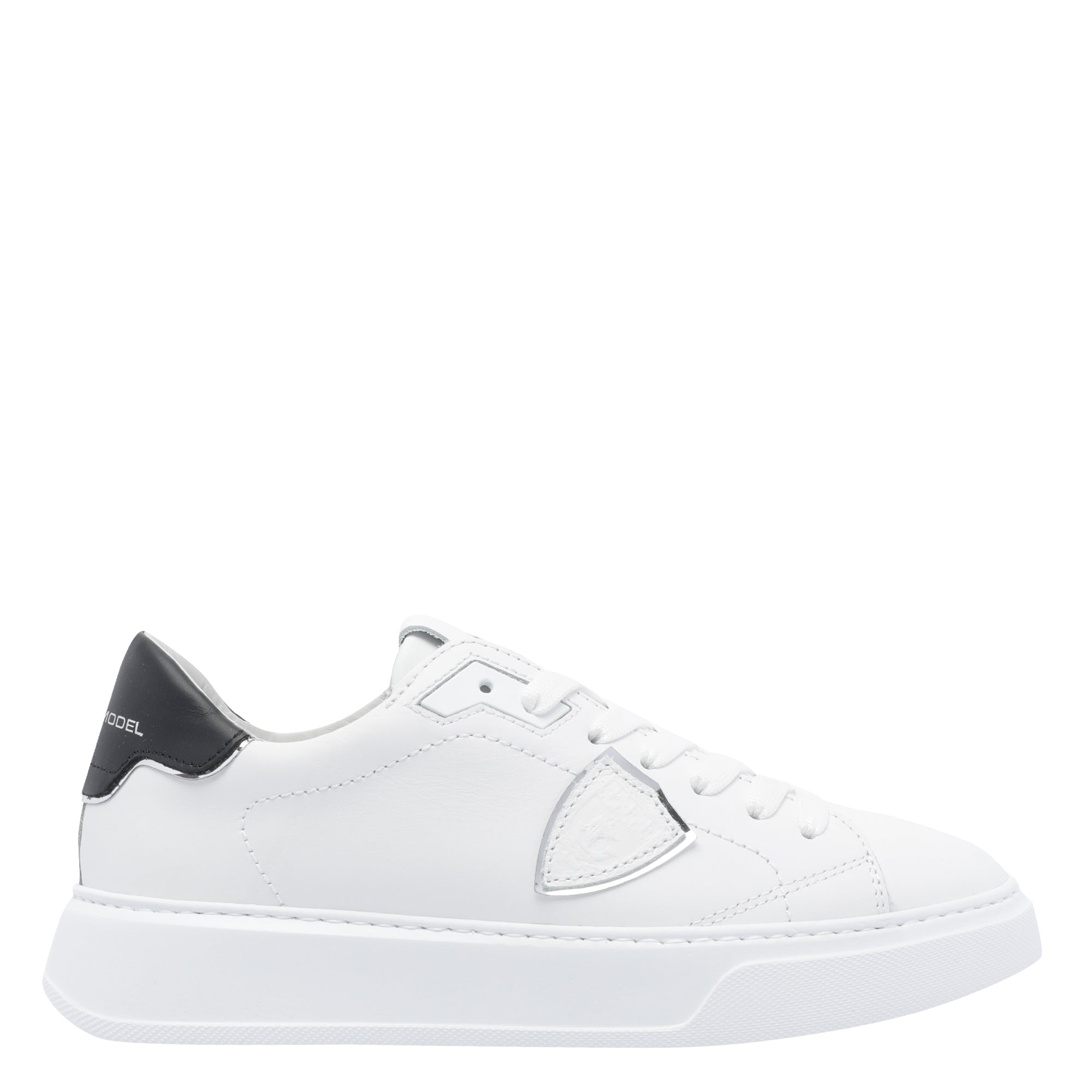 Philippe Model Sneakers White Leather/ Rubber Sole
