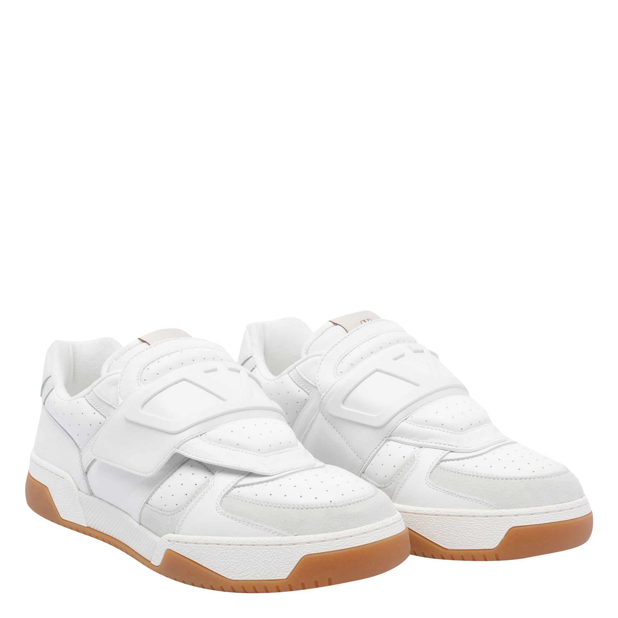 Valentino Garavani Sneakers White Calf Leather/rubber Sole
