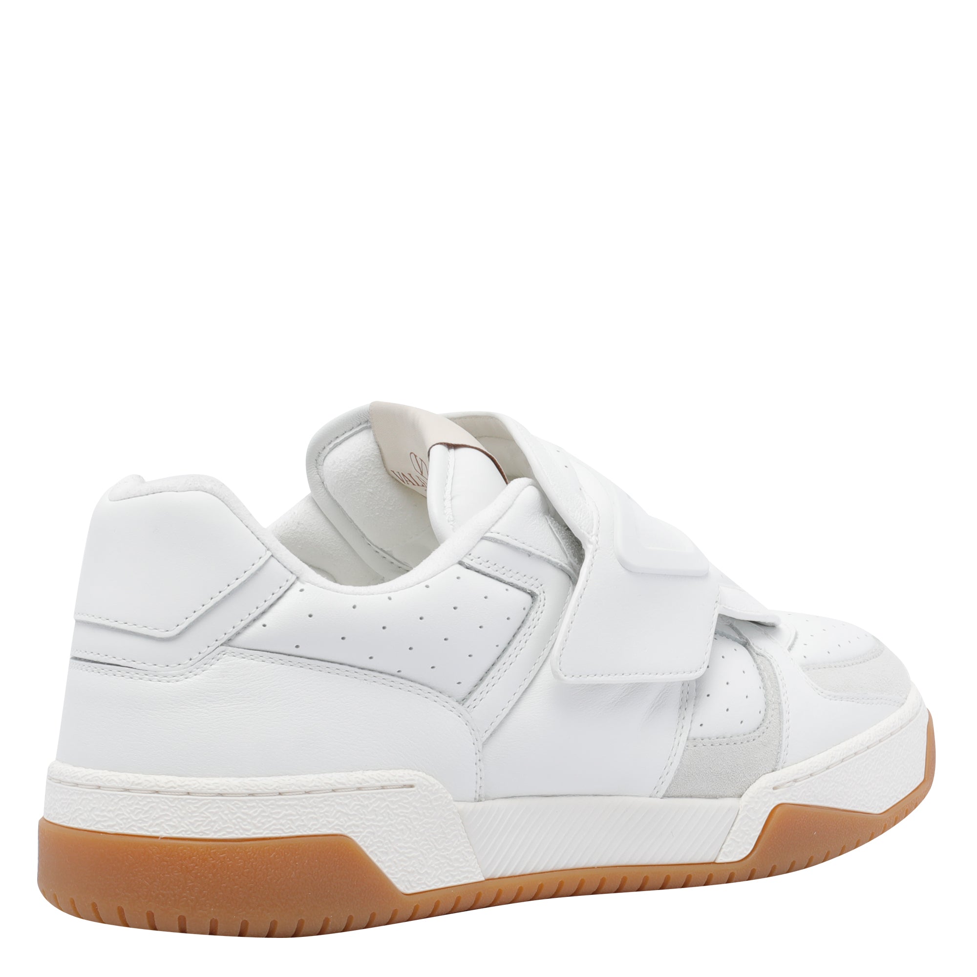 Valentino Garavani Sneakers White Calf Leather/rubber Sole