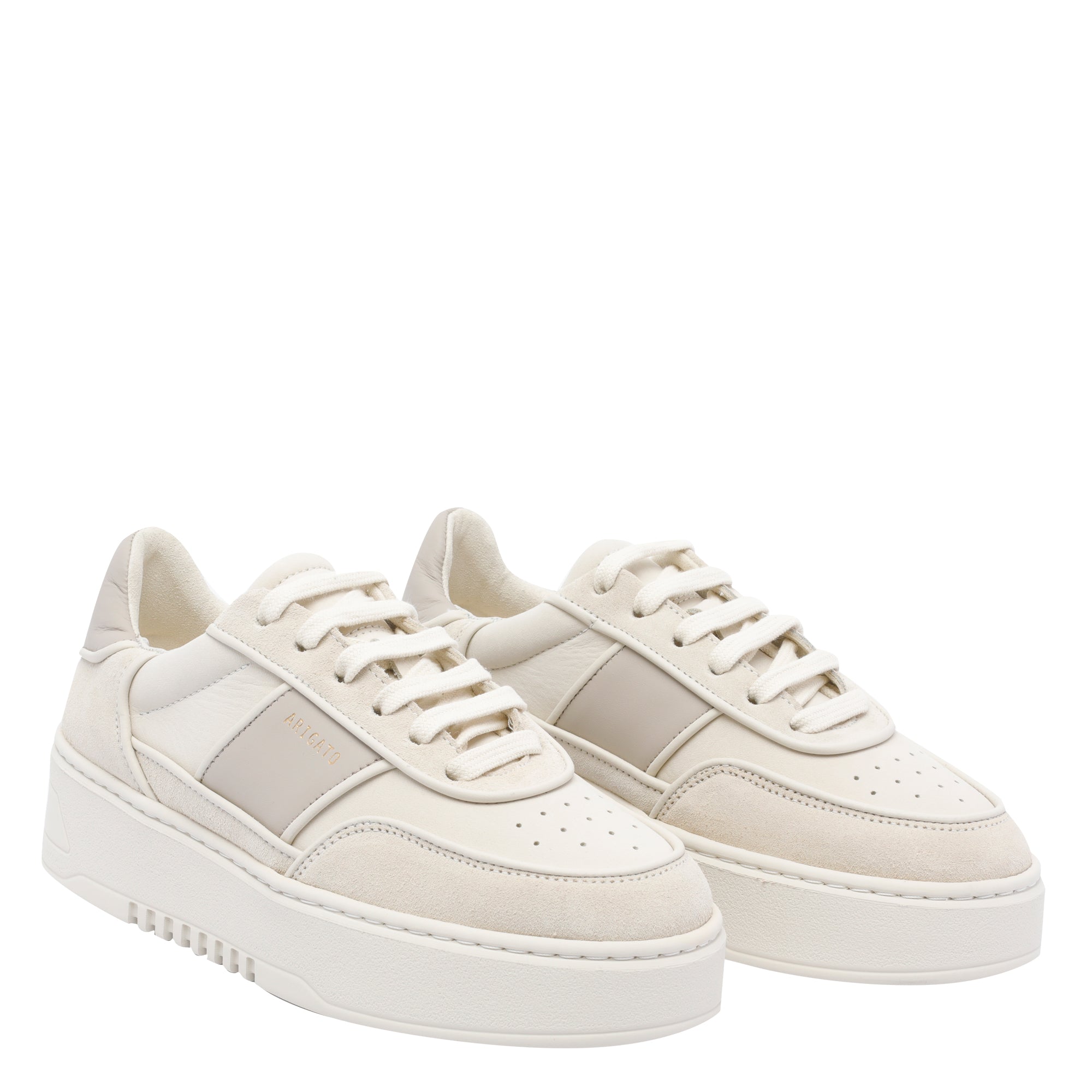 Axel Arigato Sneakers White Suede Leather/rubber Sole