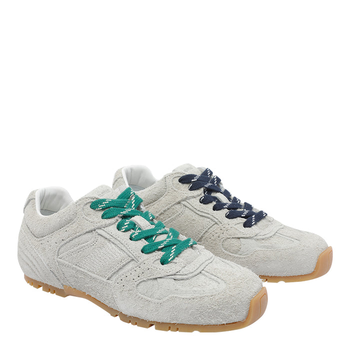 Alohas Sneakers Grey Suede Leather/rubber Sole