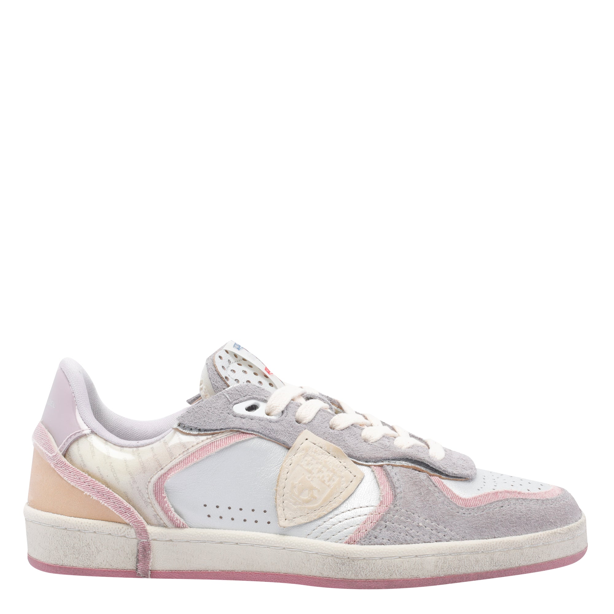 Philippe Model Sneakers Grey Calf Leather