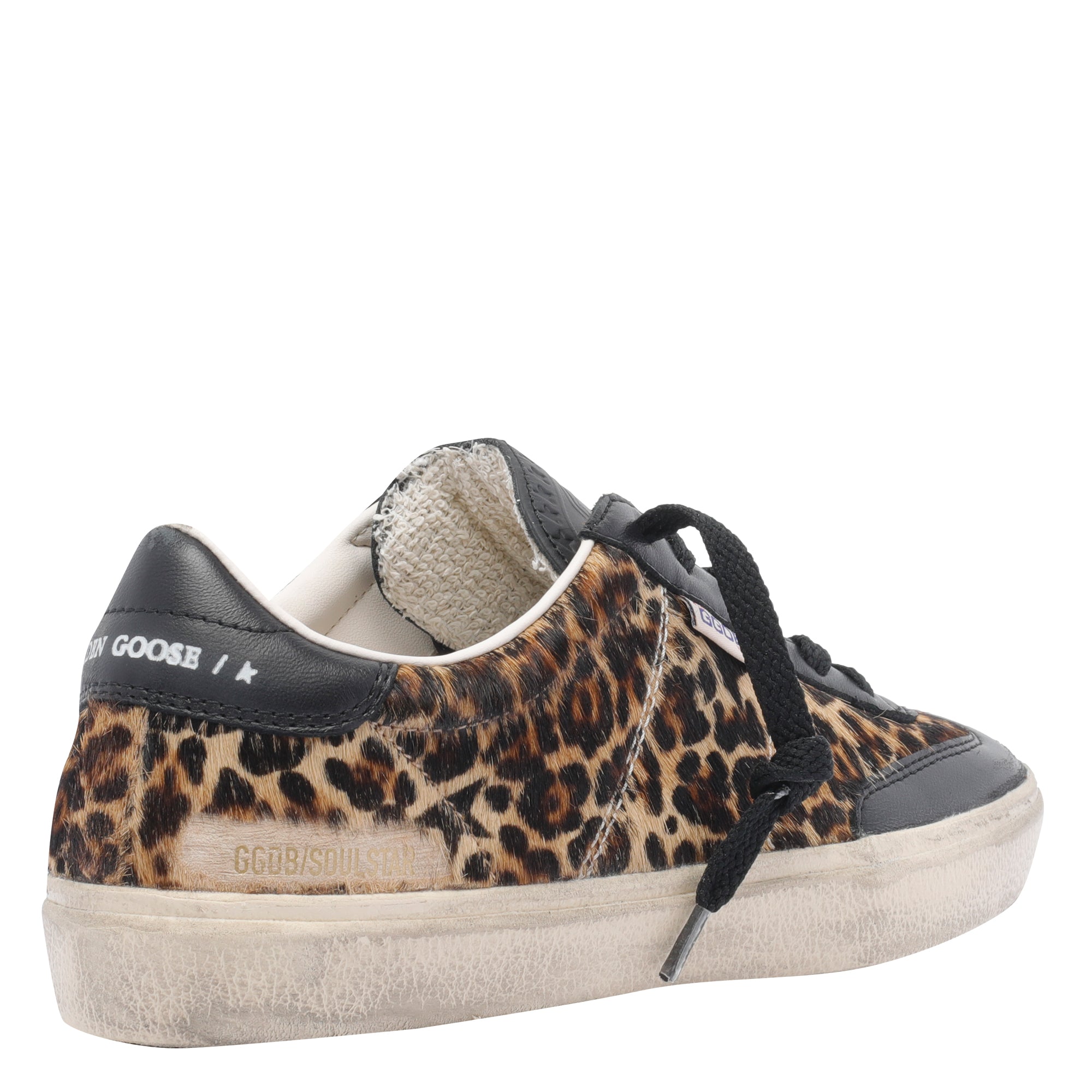 Golden Goose Sneakers Black Calf Leather/rubber Sole