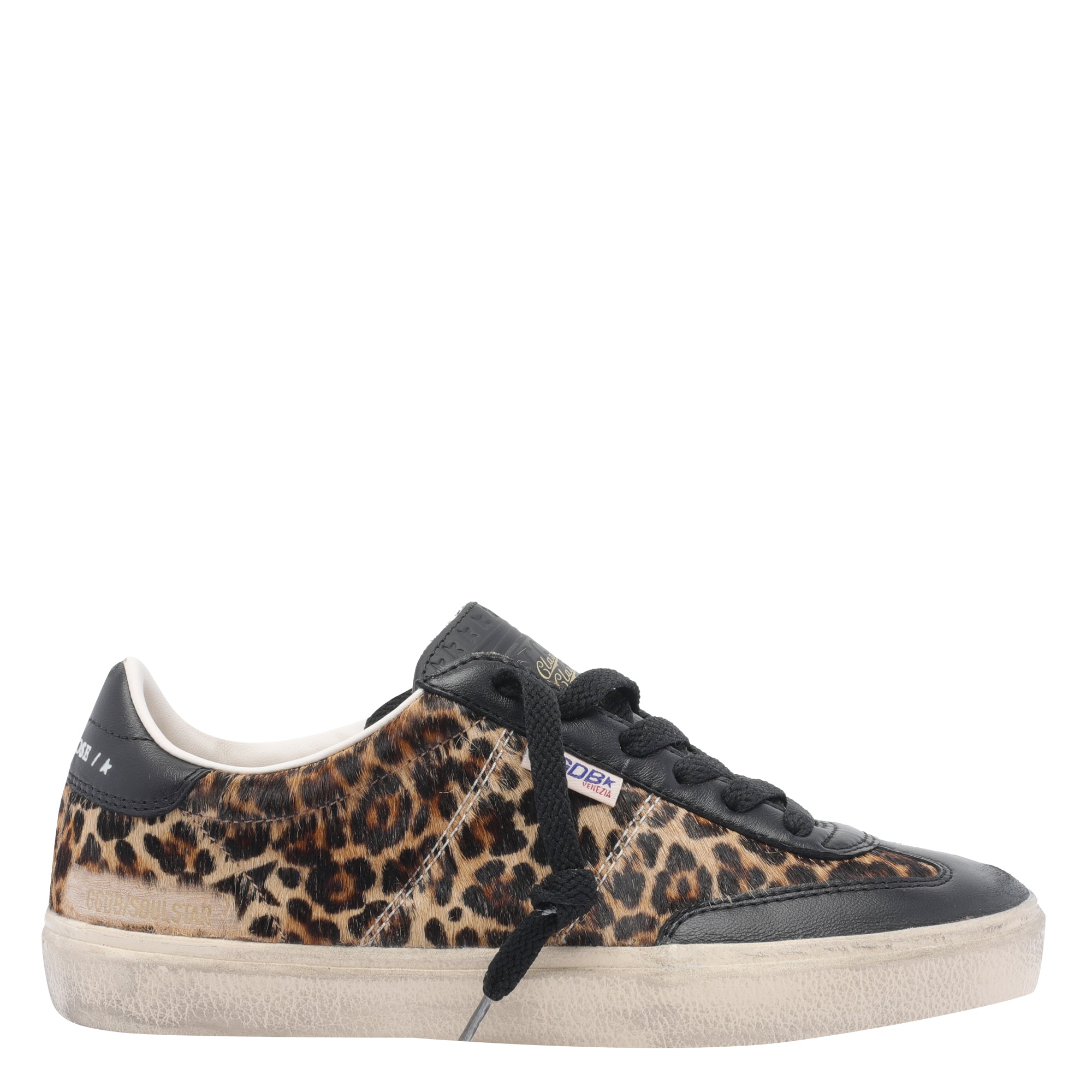 Golden Goose Sneakers Black Calf Leather/rubber Sole