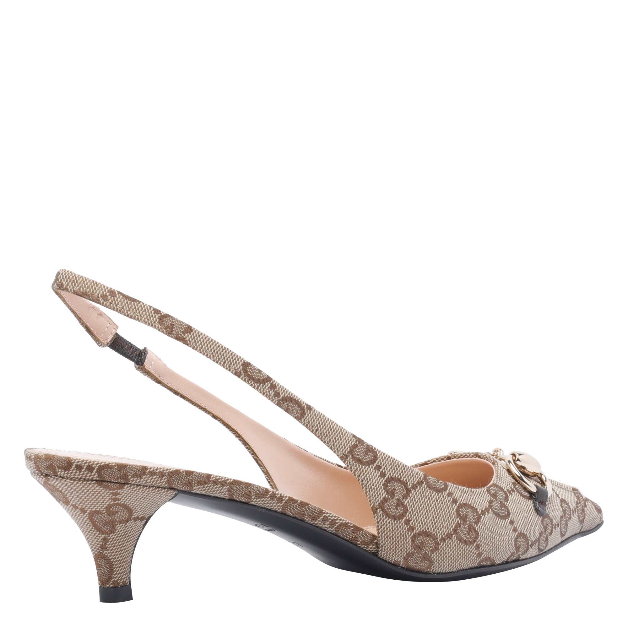Gucci Sandals Beige Fabric/leather Sole